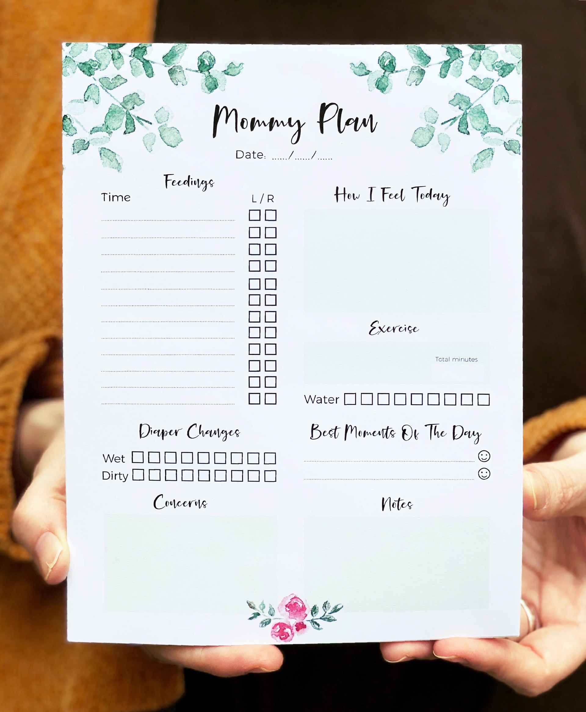 Mommy Planner English by Lucia Duque