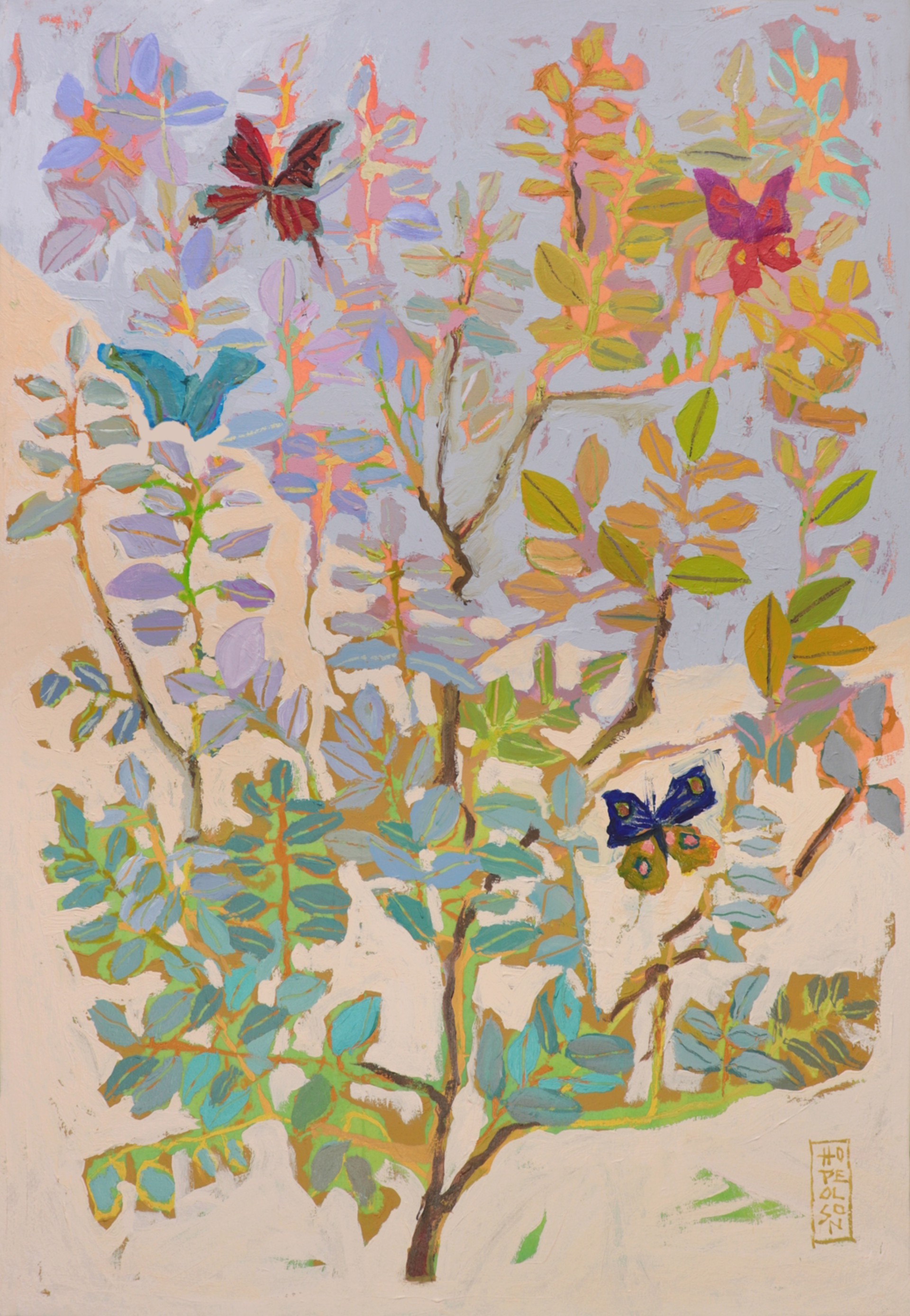 Tree On The Dune {SOLD} by Hope Olson