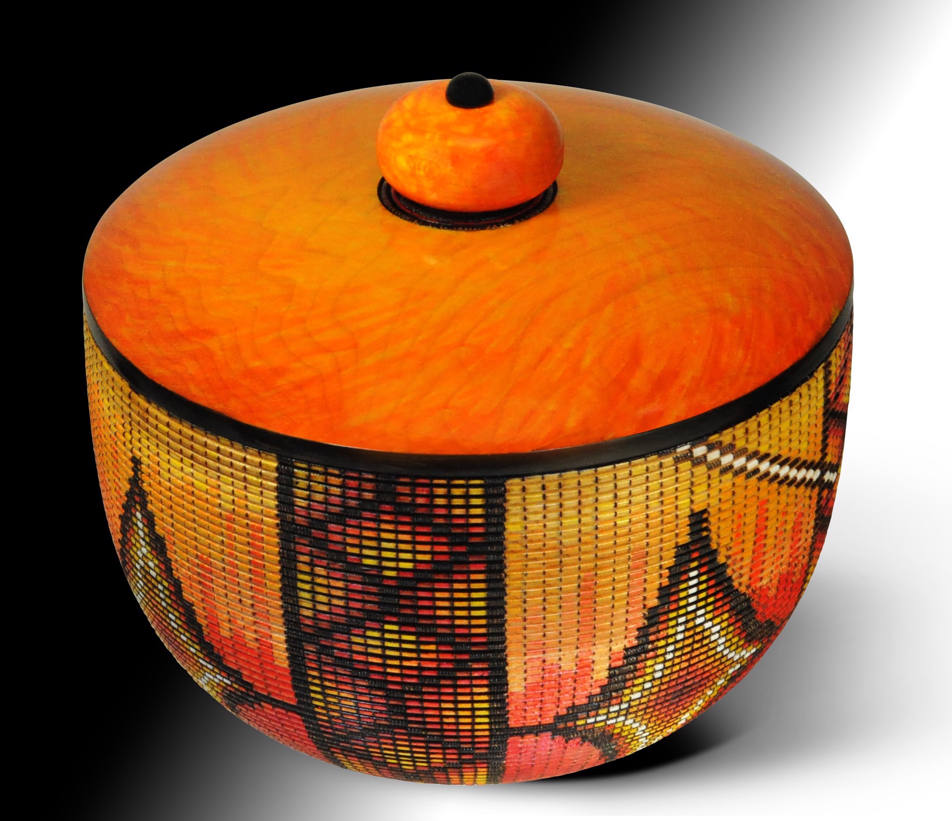 Sonora Flame Basket by Keoni