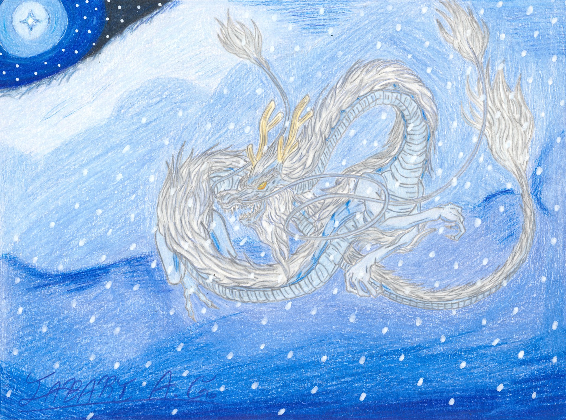 Rasenryu, The Christmas Dragon by Jabari Cooper