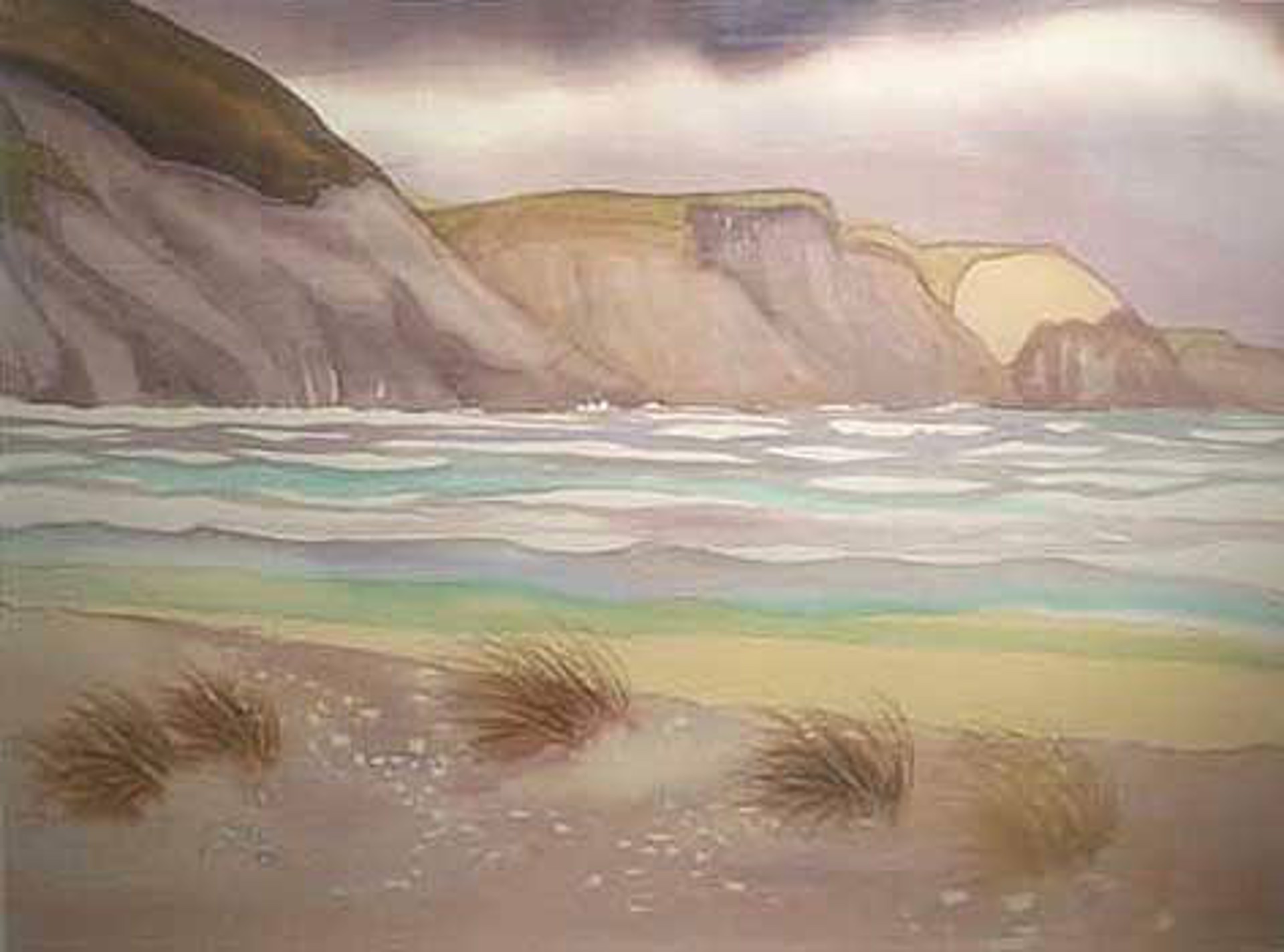 The Great Cliffs of Achill Island by Wendy Wacko