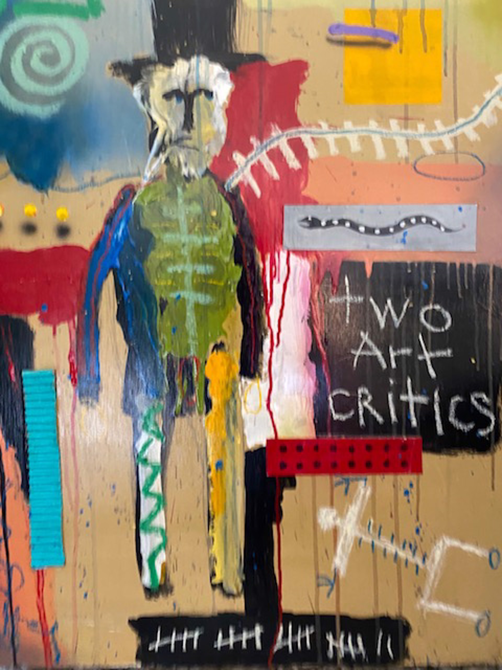 Two Art Critics by Michael Snodgrass