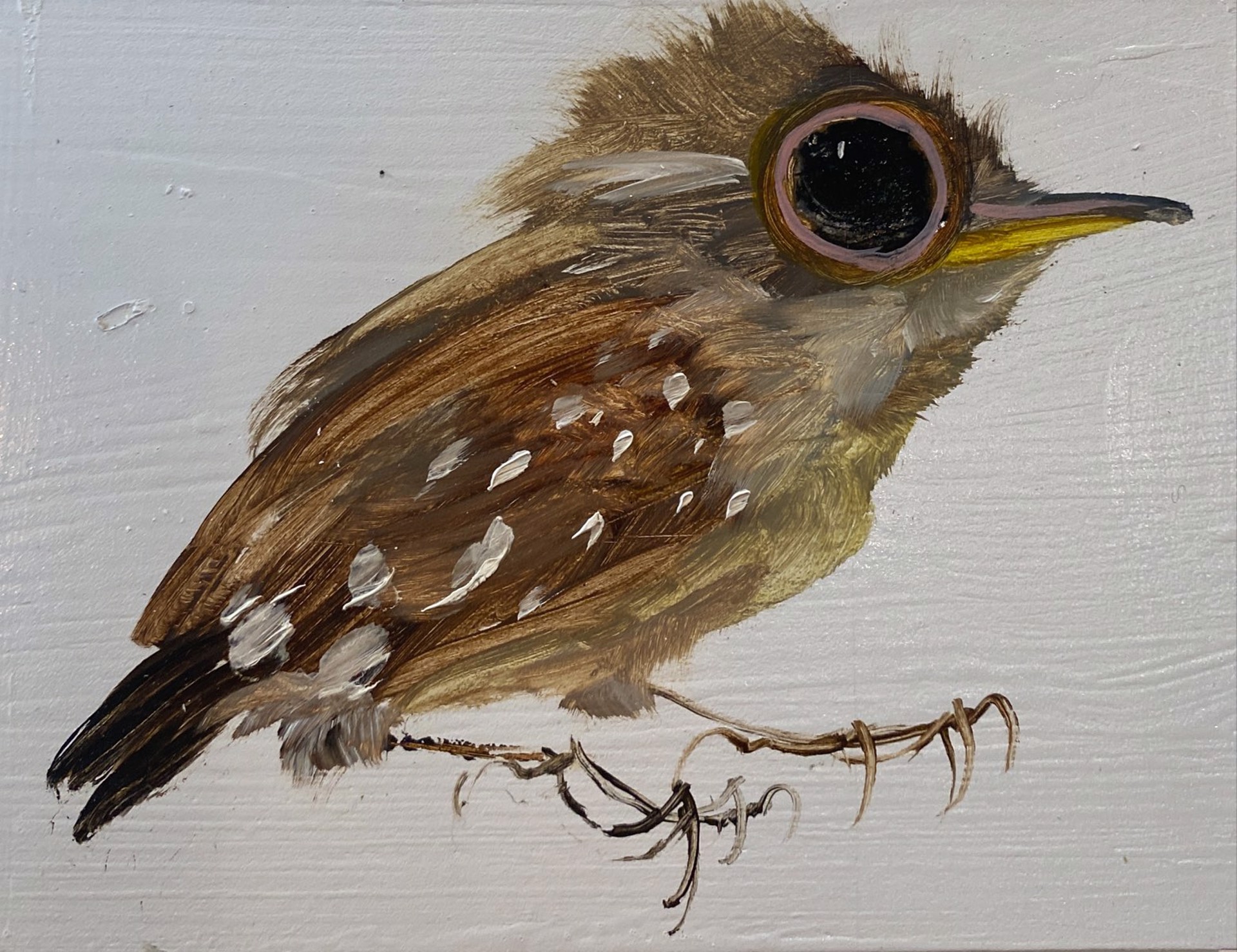 Bird Block (yellow beak) by Diane Kilgore Condon
