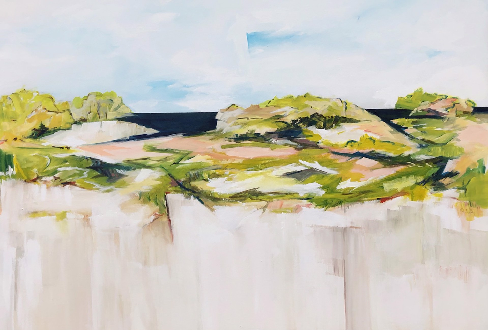 Coastal Spring by William Crosby