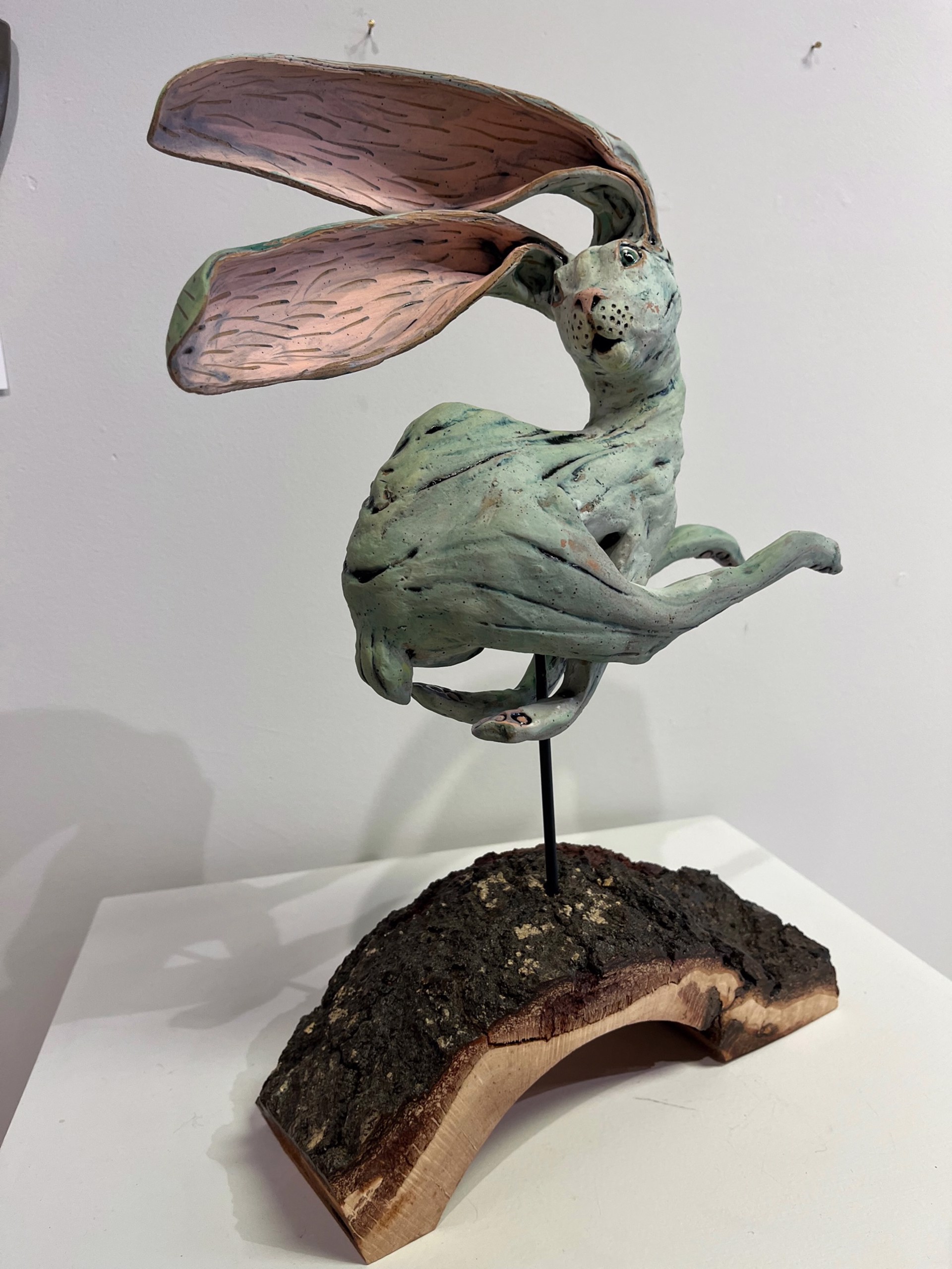 Running Rabbit by Janet Leazenby