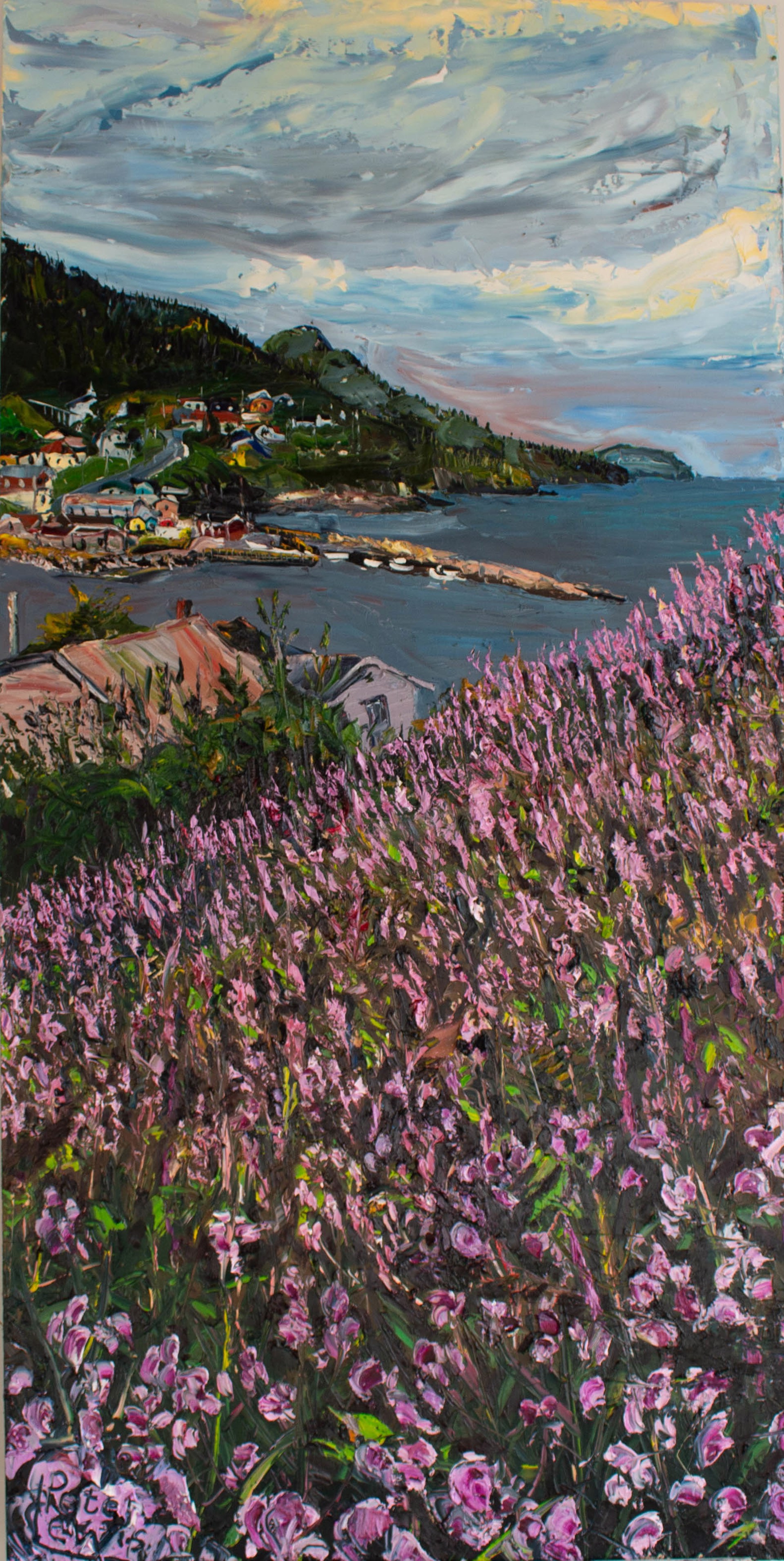 Fire Weed, Chapel Arm by Peter Lewis