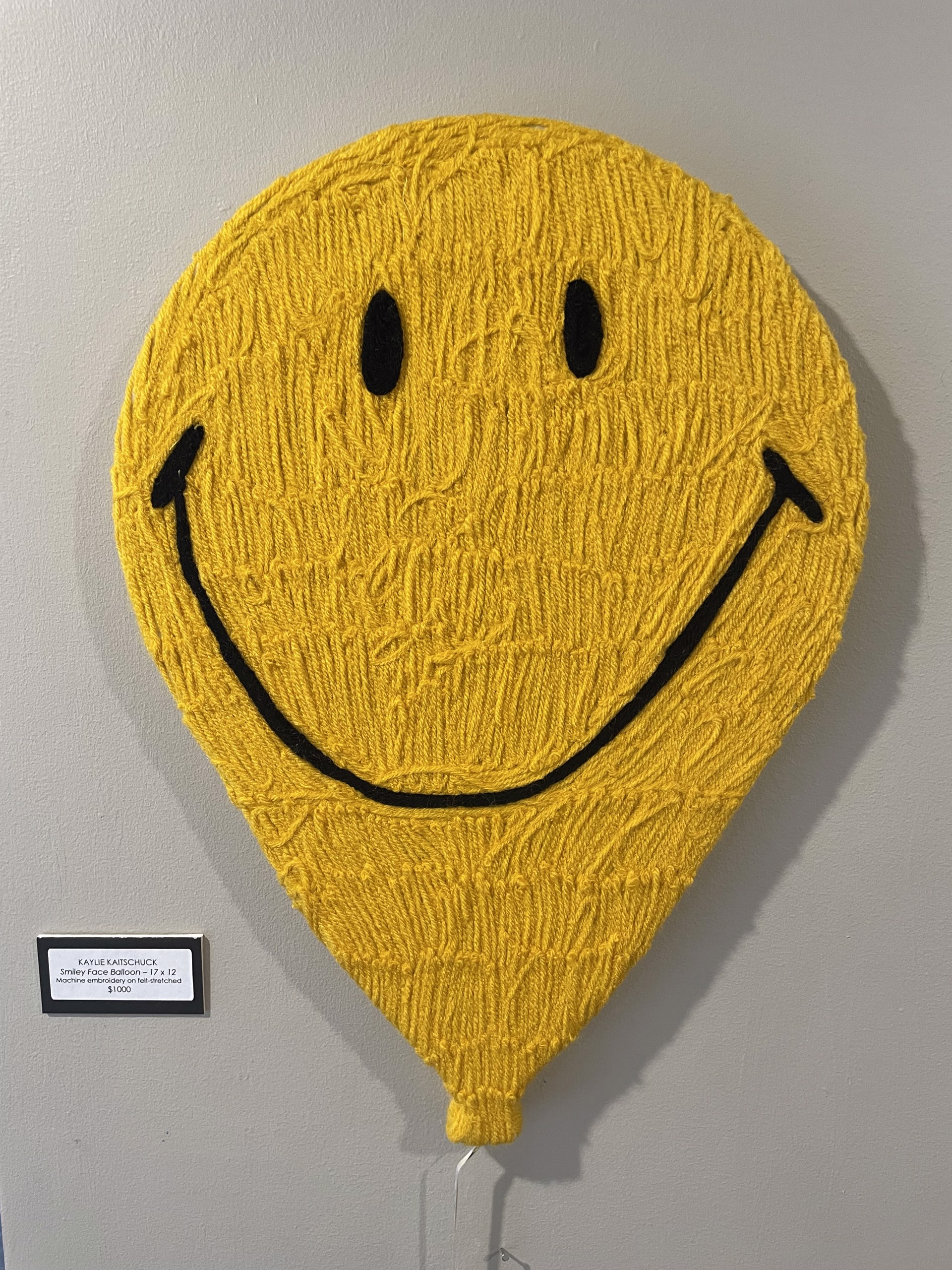SMILEY FACE BALLOON by KAYLIE KAITSCHUCK