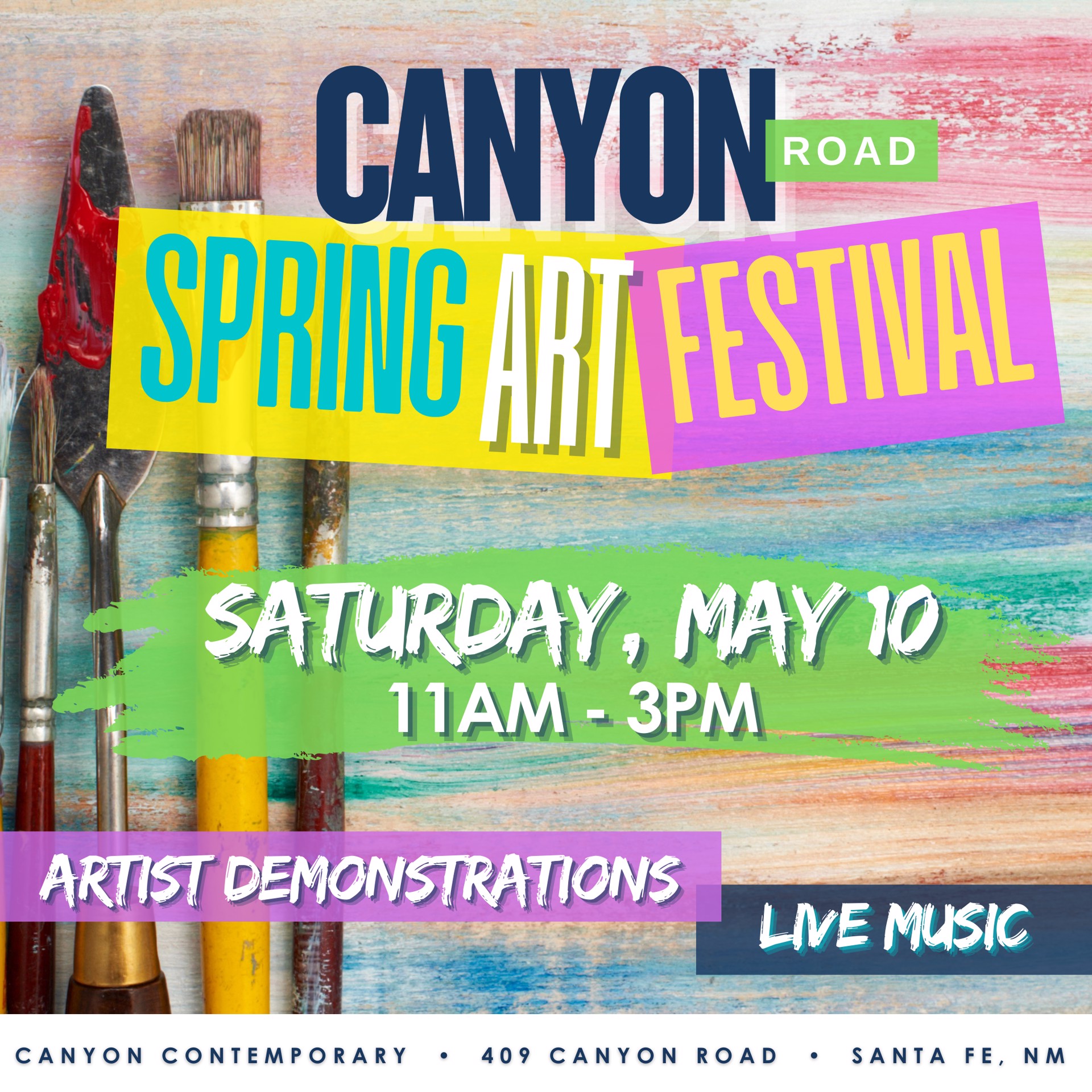 Canyon Road Spring Art Festival | CANYON ROAD CONTEMPORARY ART