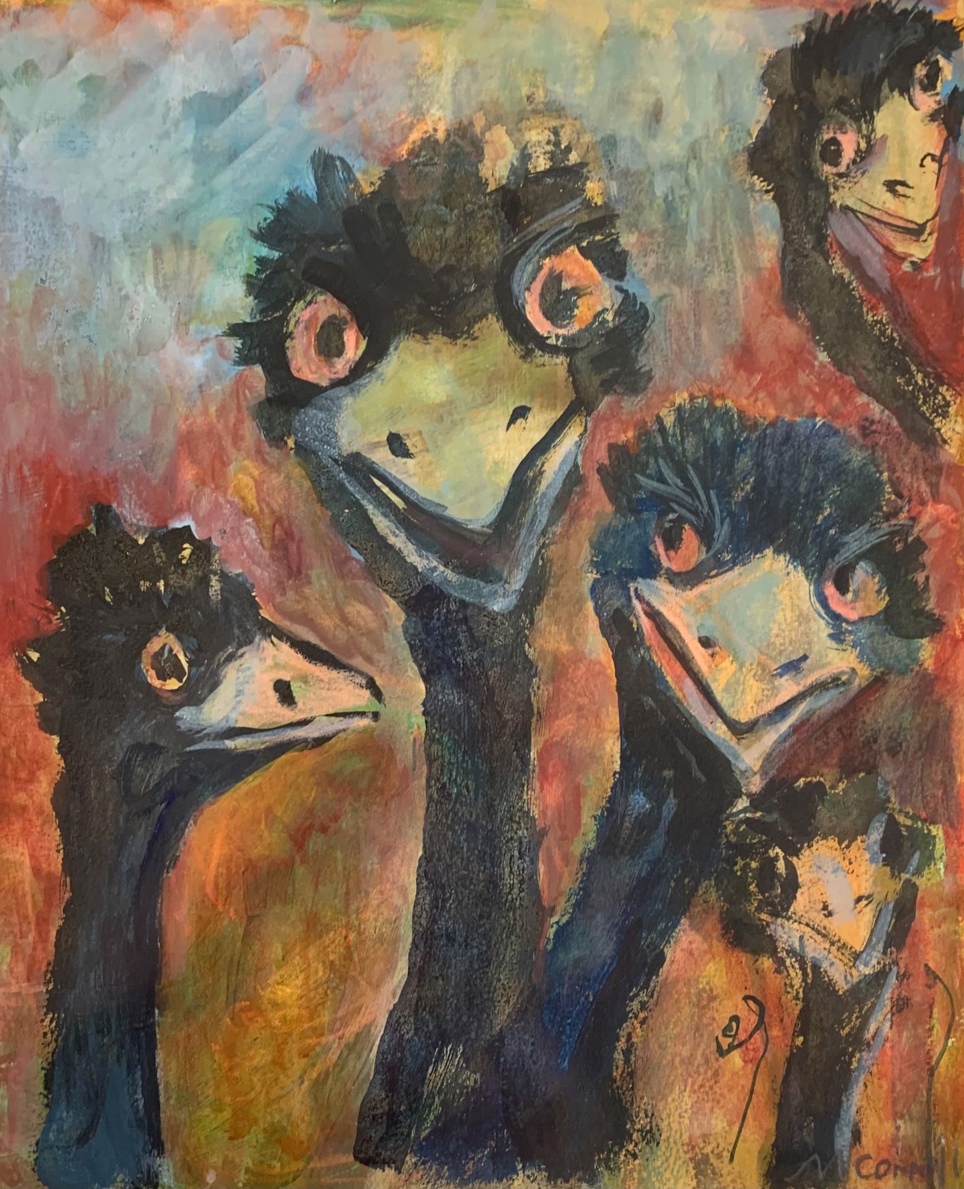 Emu Five by Michelle Connolly