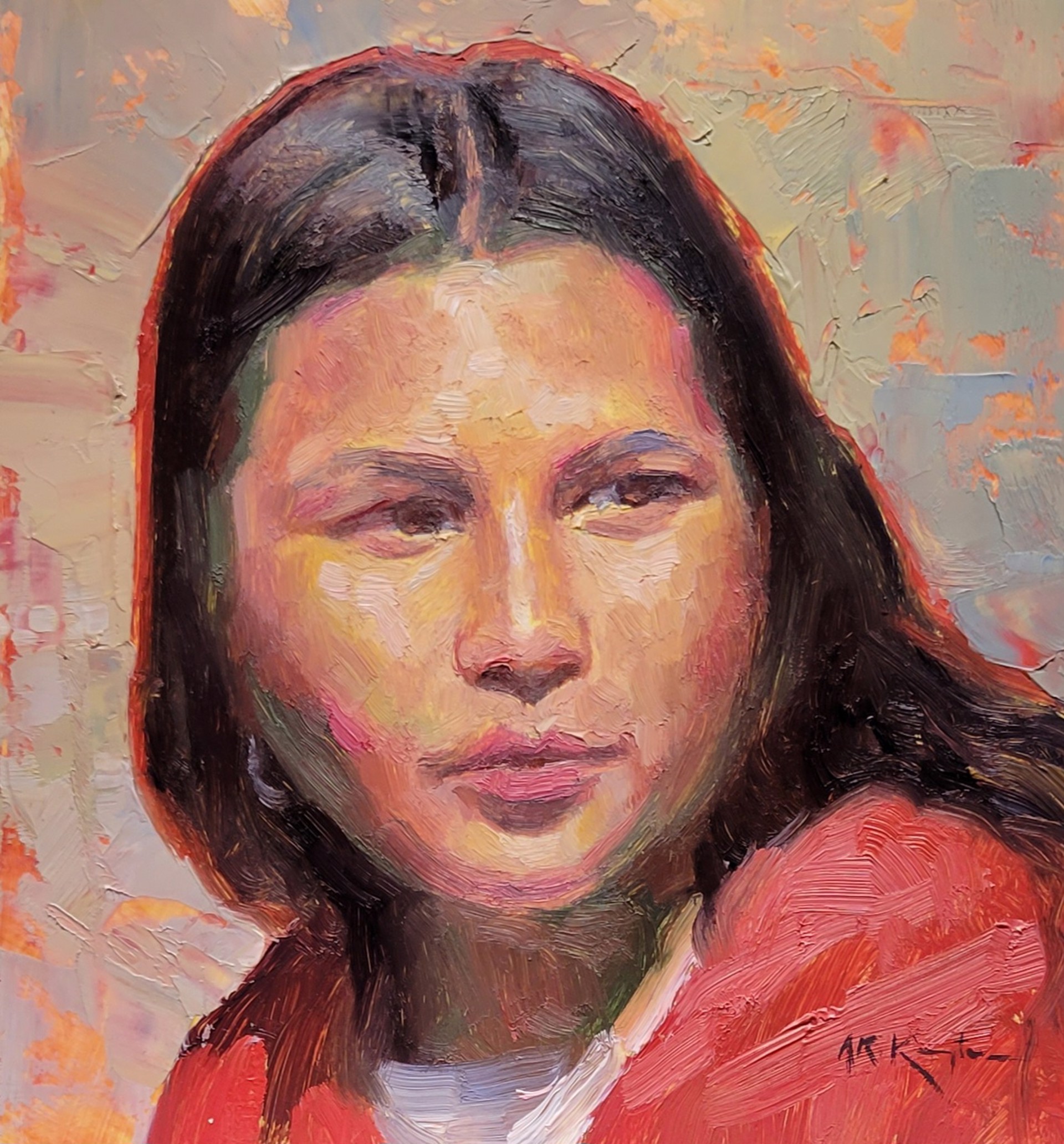 Lakota Girl by Rick Kennington