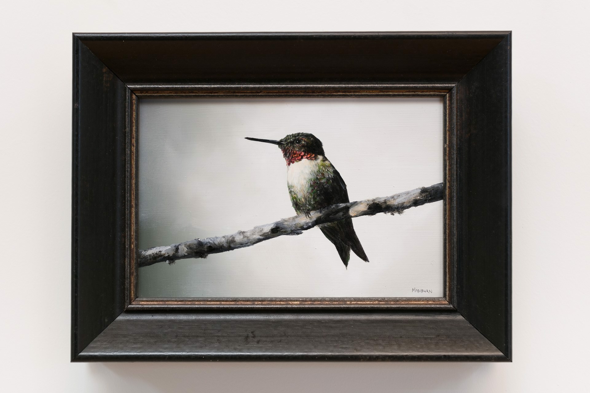 Ruby Throated Hummingbird #2 by Brian Mashburn