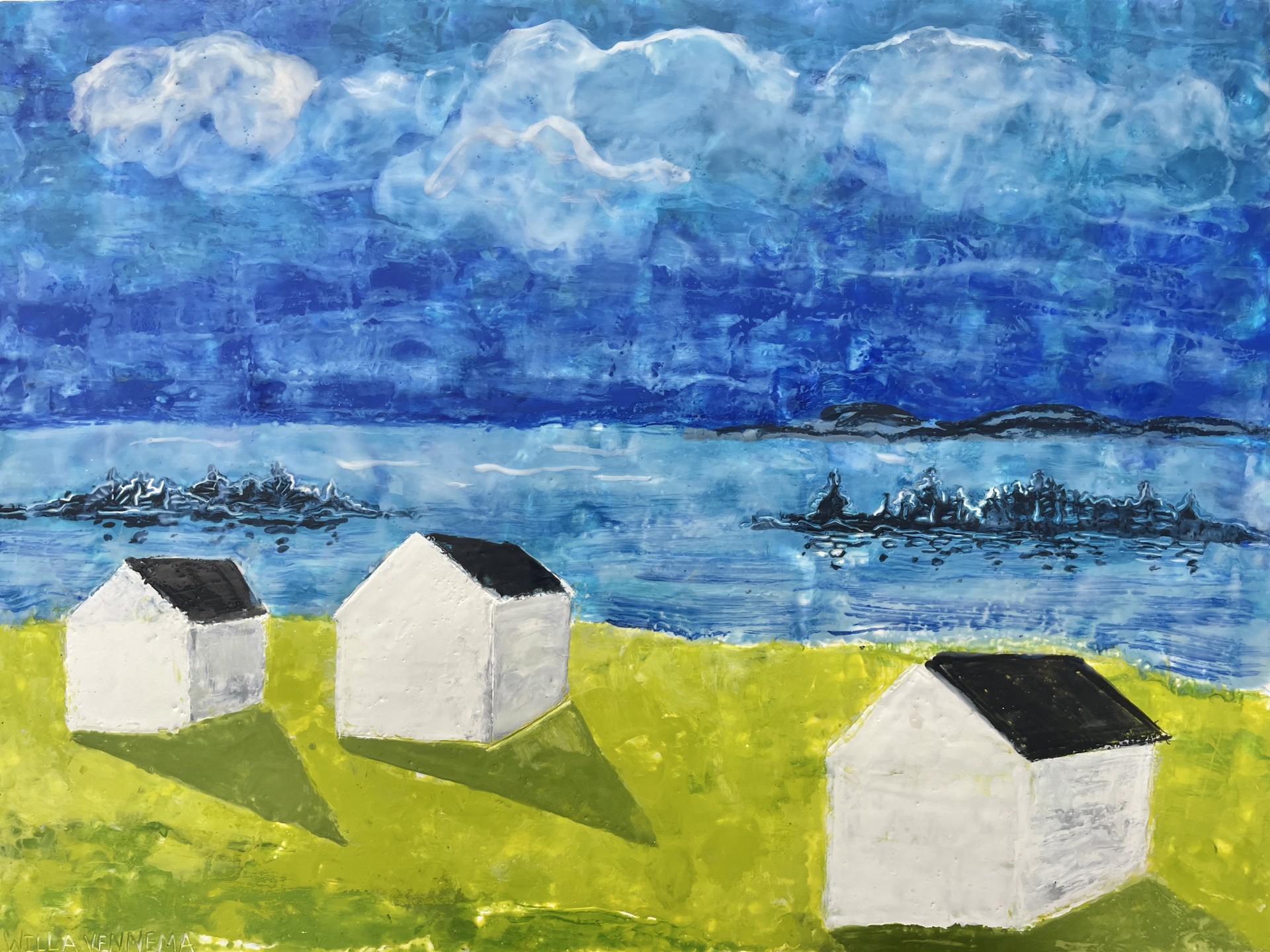 Houses by the Sea by Willa Vennema