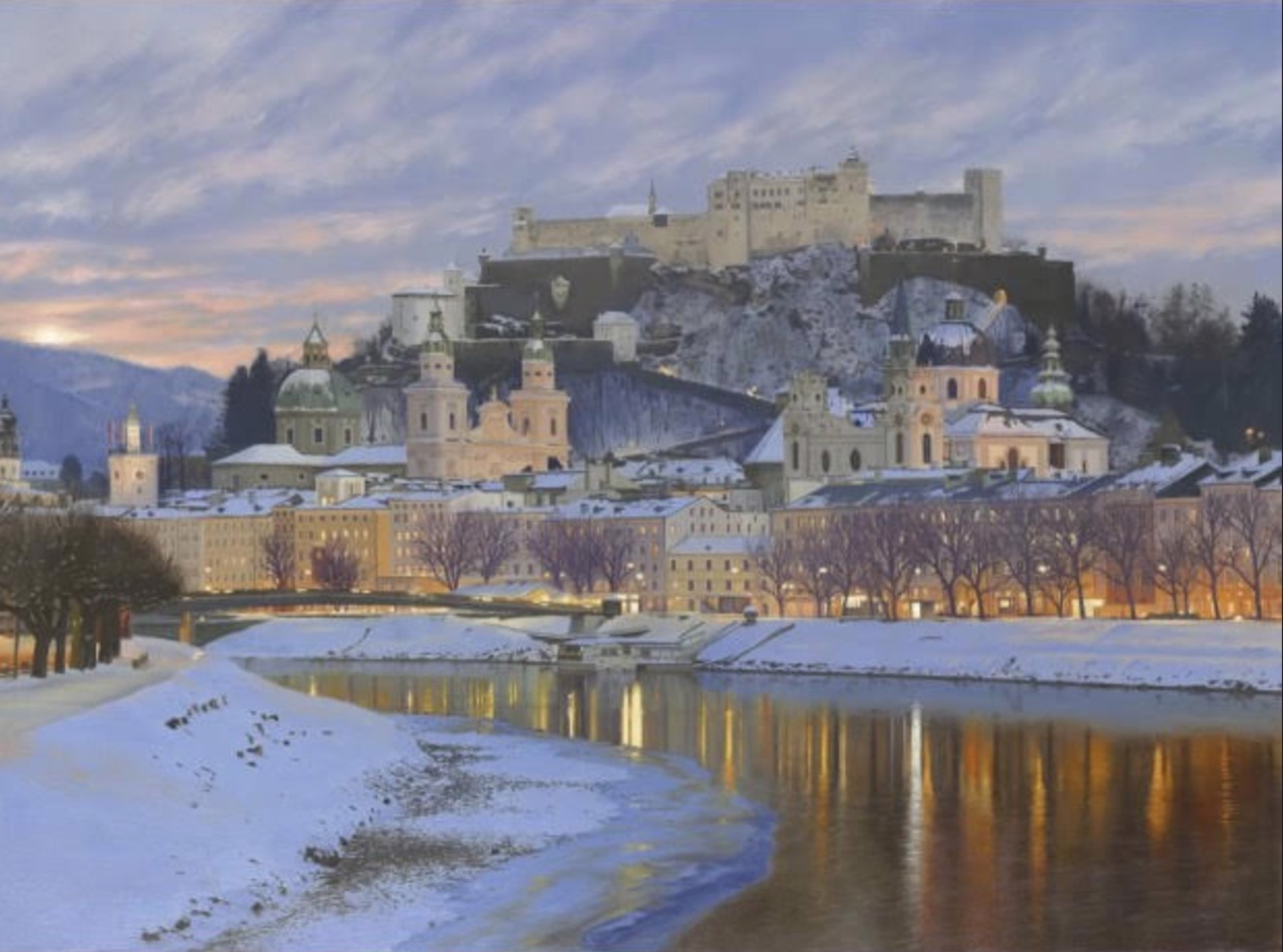 Historic Salzburg by Alexei Butirskiy