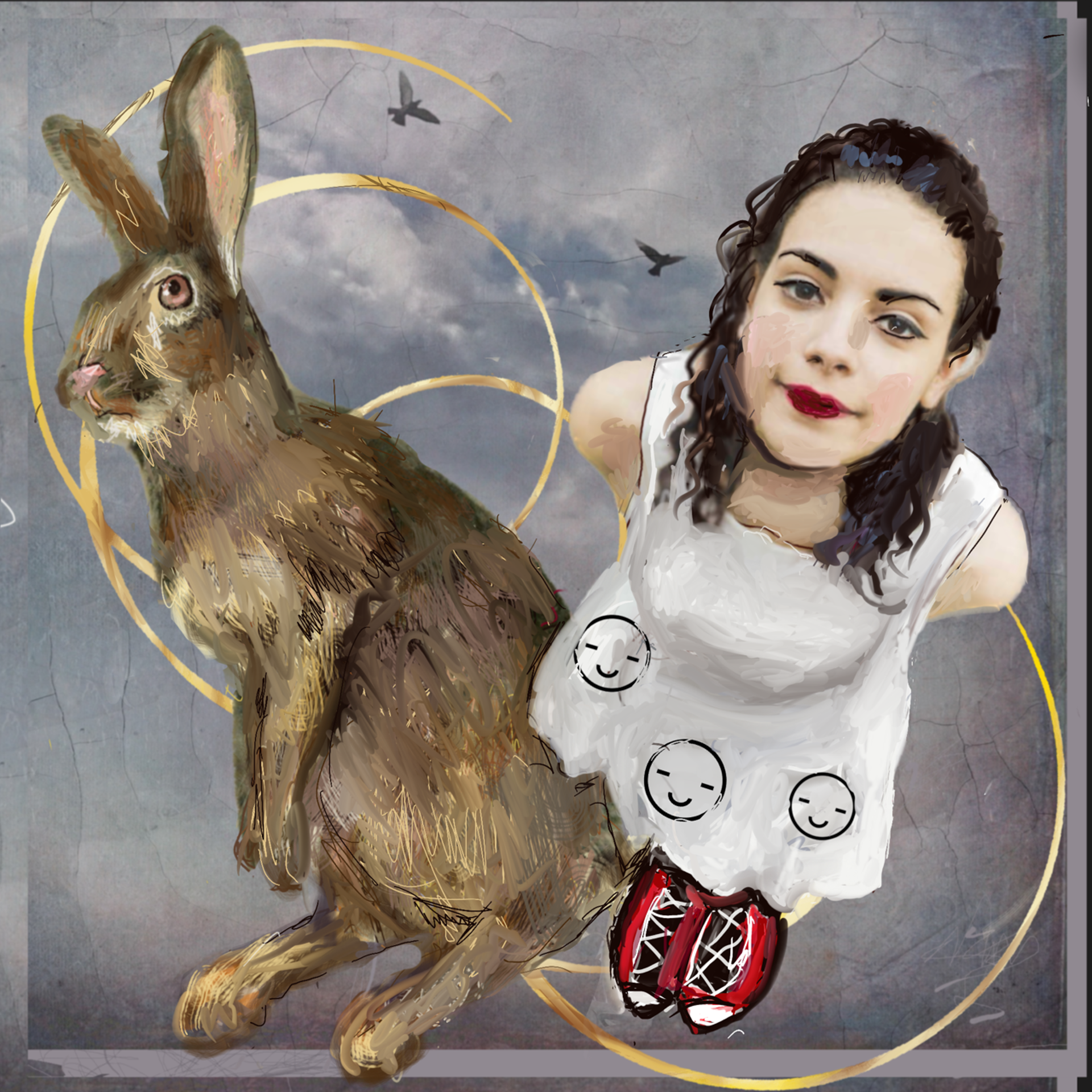 Secret Bunny by Deborah McMillion Nering