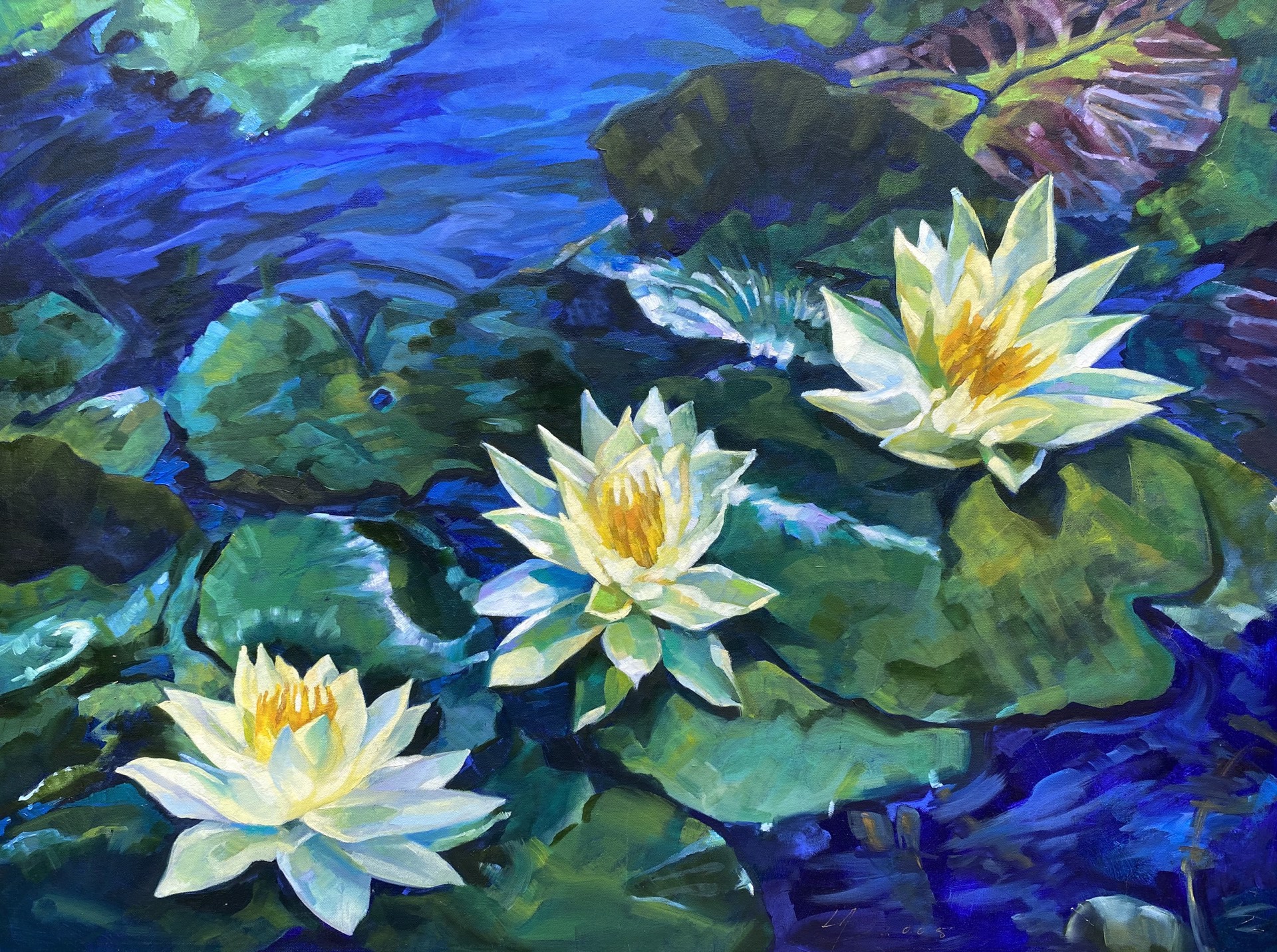 Lily Trio by Louise Ann Donahue