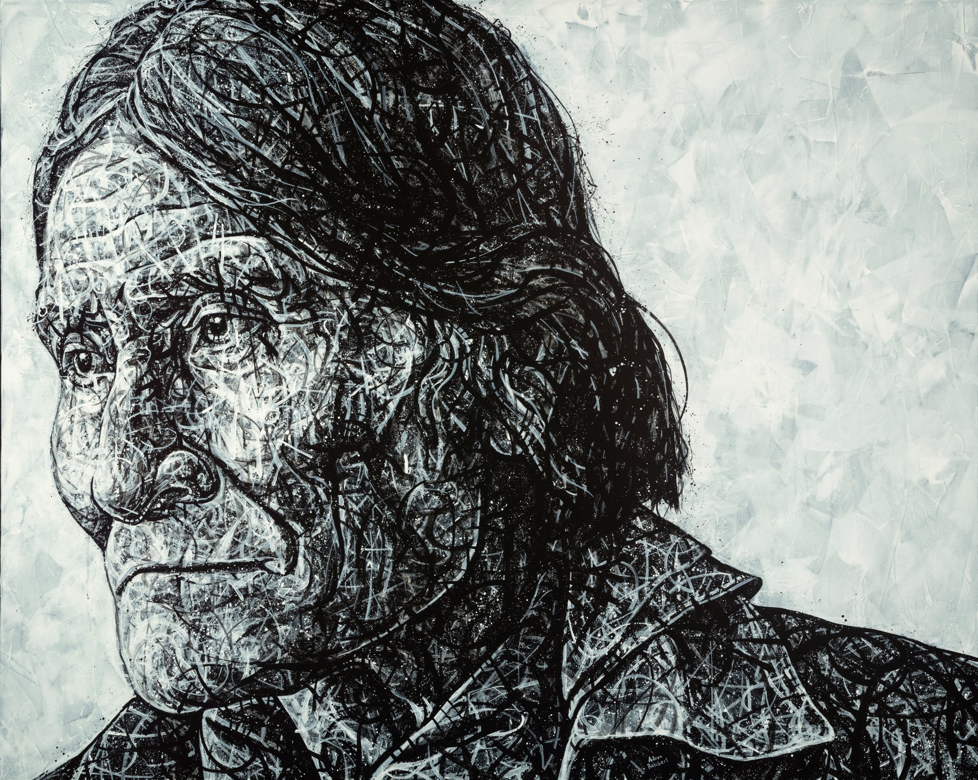 Portrait Of Geronimo by Aaron Reichert