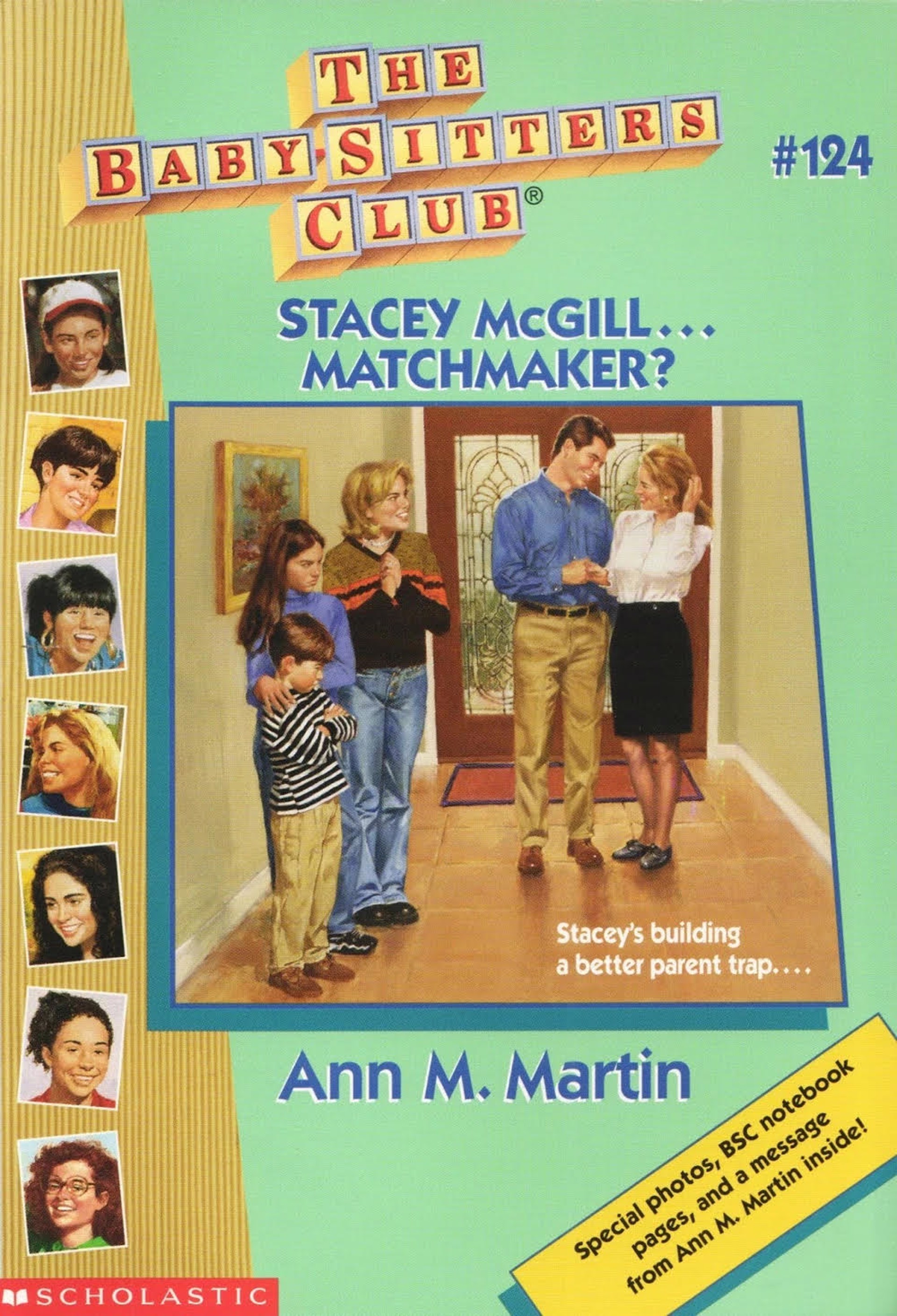 The Babysitter's Club #124 "Stacey McGill...Matchmaker?" by Hodges Soileau