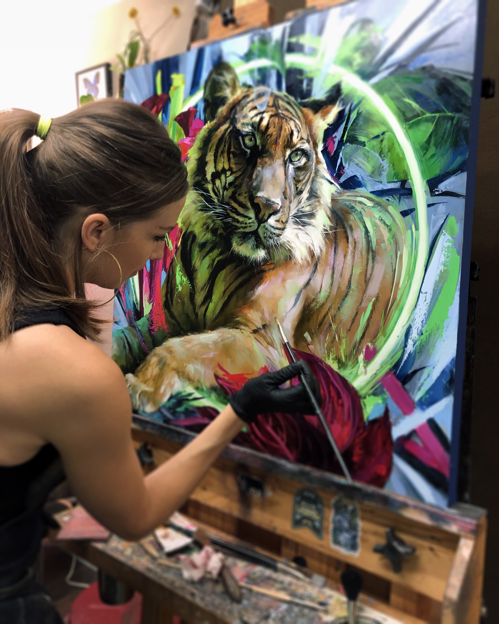 The Sumatran Tiger by Lindsey Kustusch