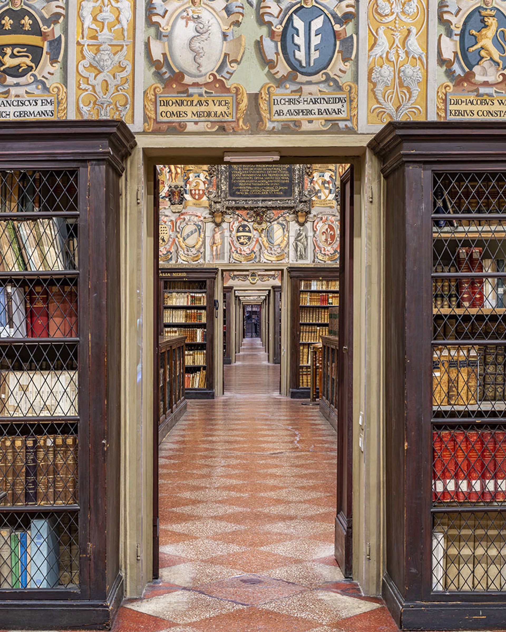 Biblioteca Archiginnasio I by Reinhard Goerner