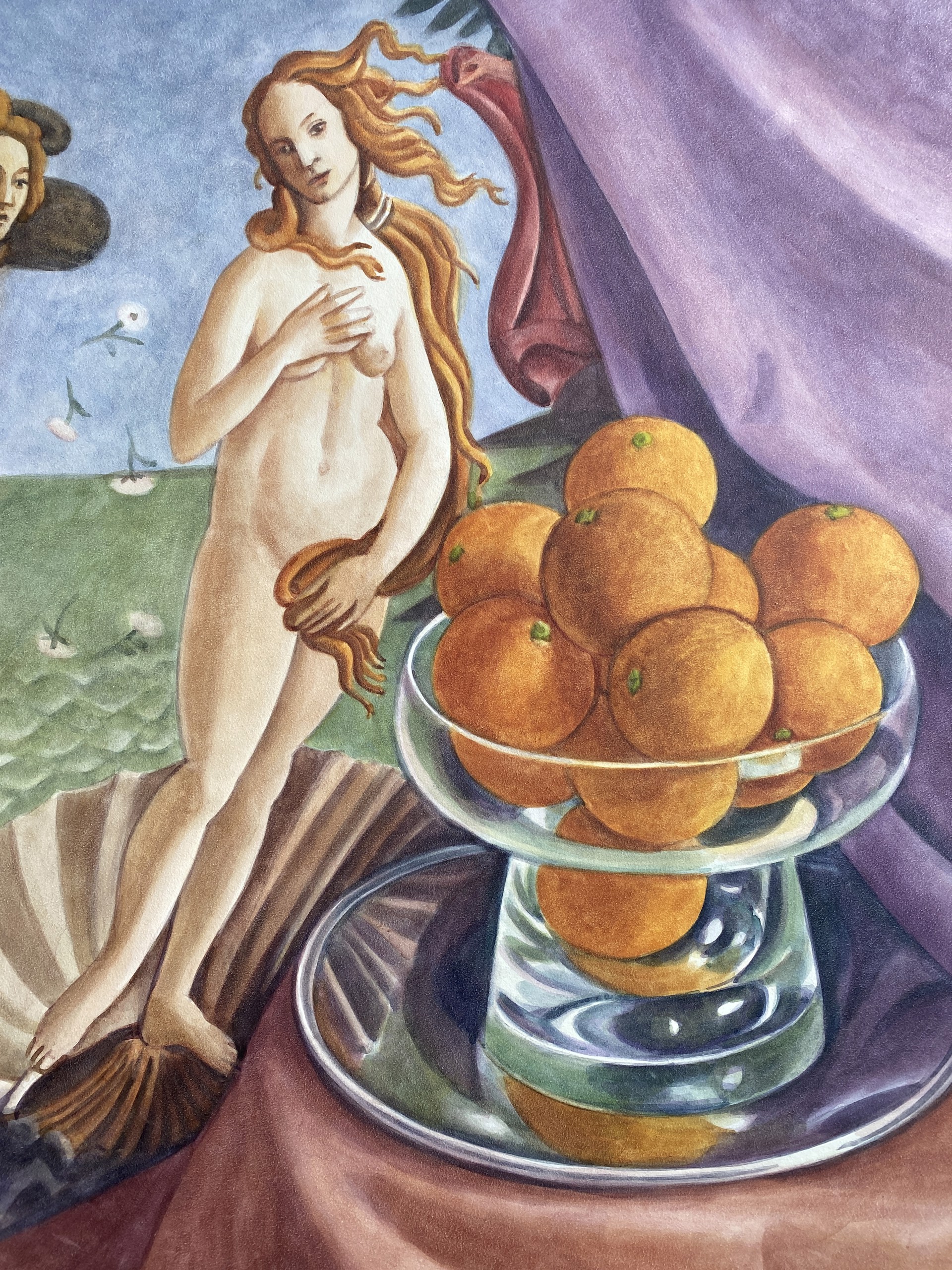 Botticelli Venus with Oranges by Tim Schiffer