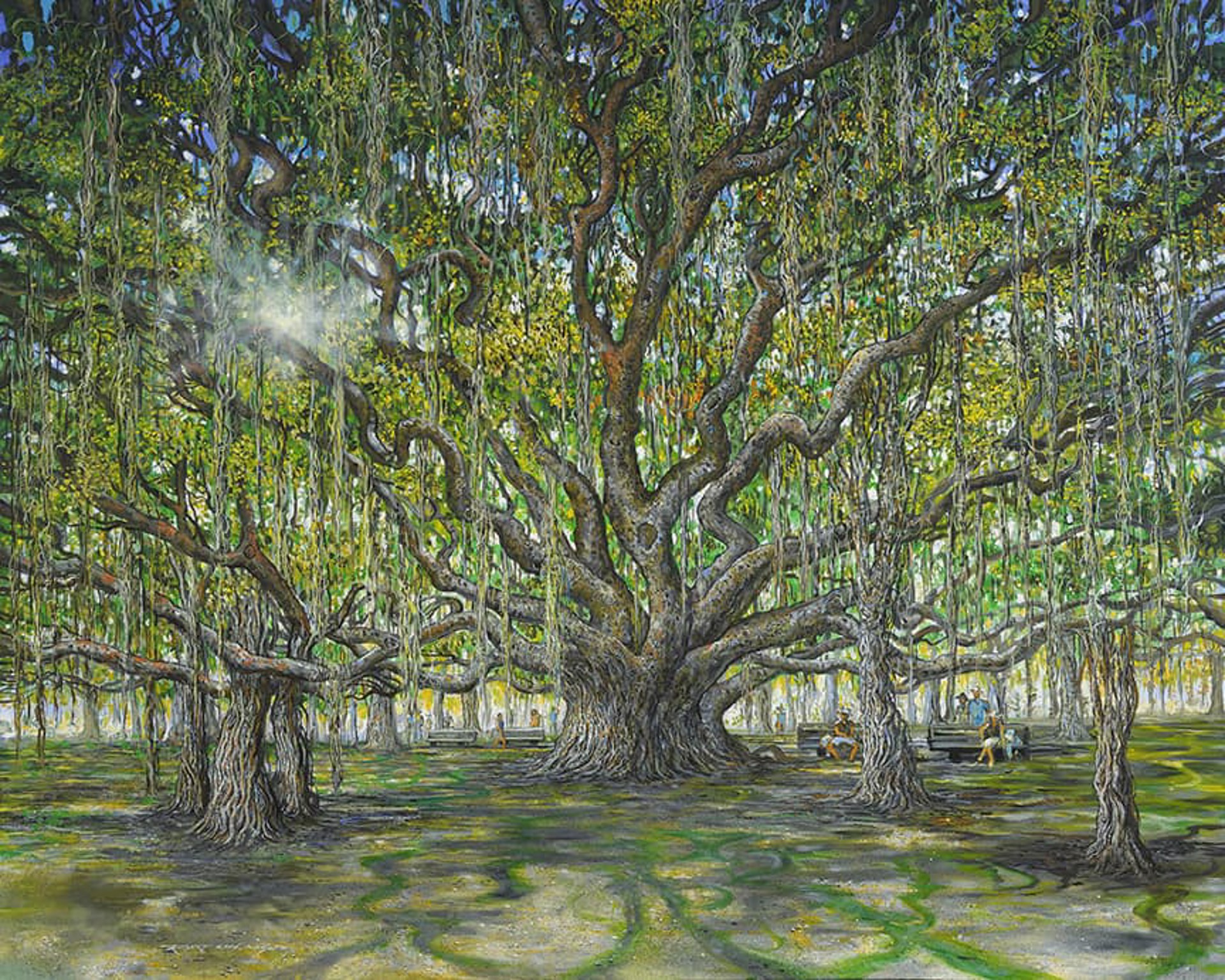 Lahaina Aspiration (Banyan Tree) by Robert Lyn Nelson