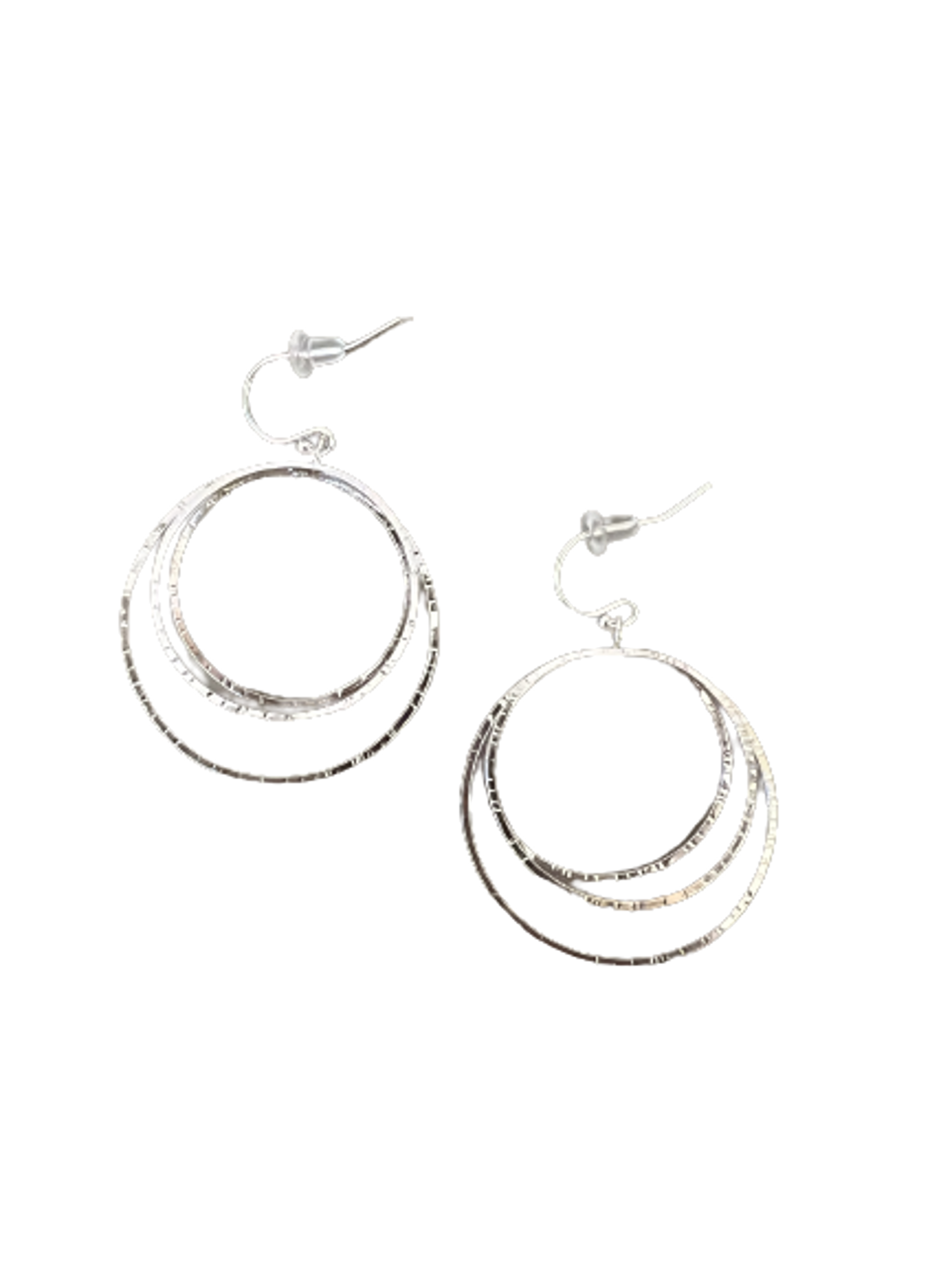 Mini Luna Ring Hoop Earrings by Kristen Baird