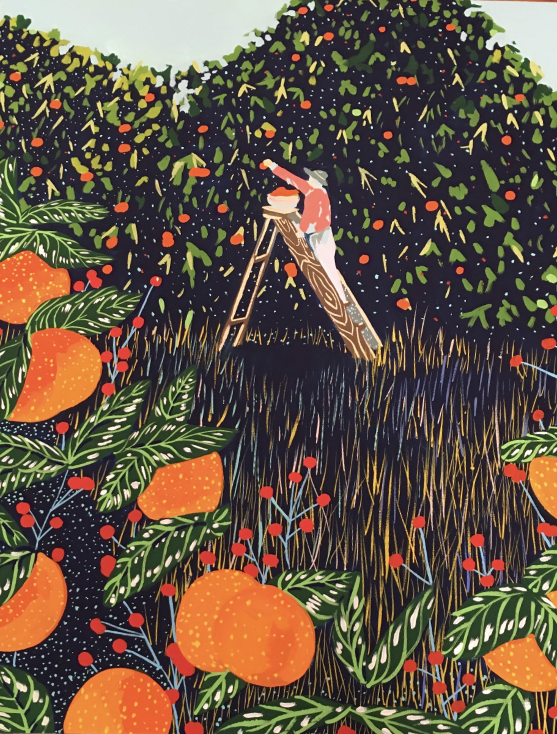 Oranges by Katherine Dunlap
