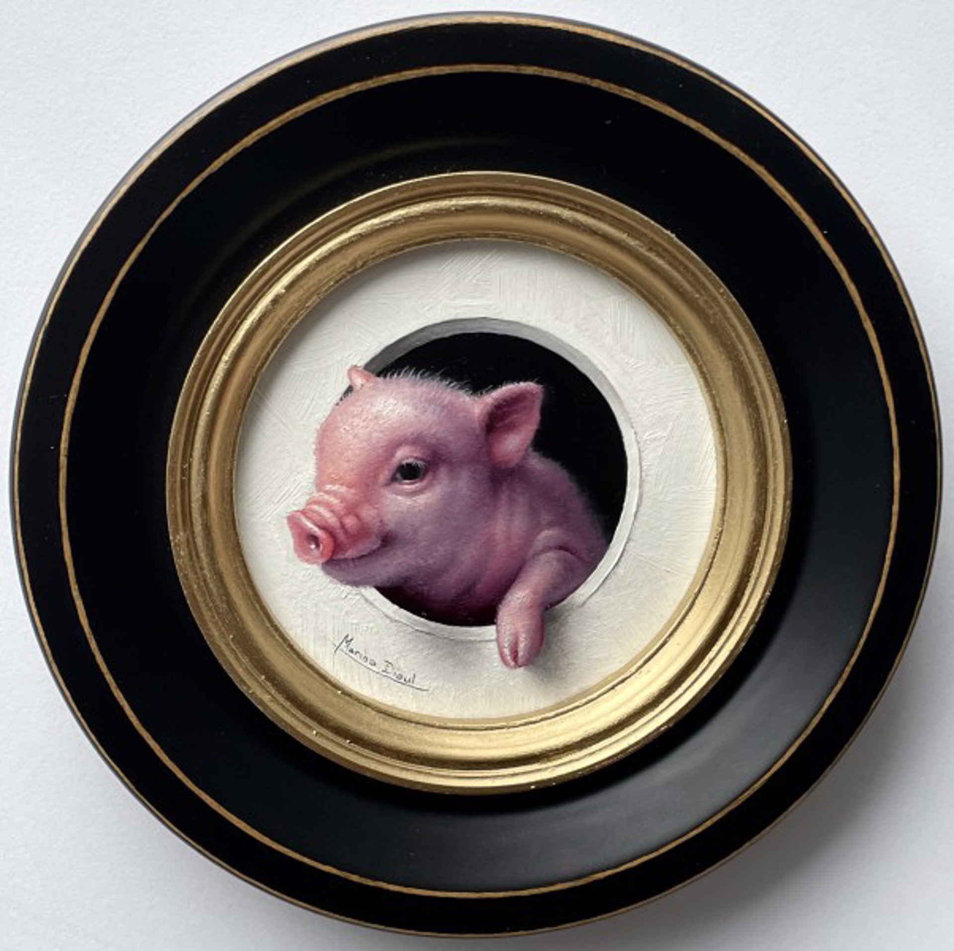 Mini Cochon 7 by Marina Dieul