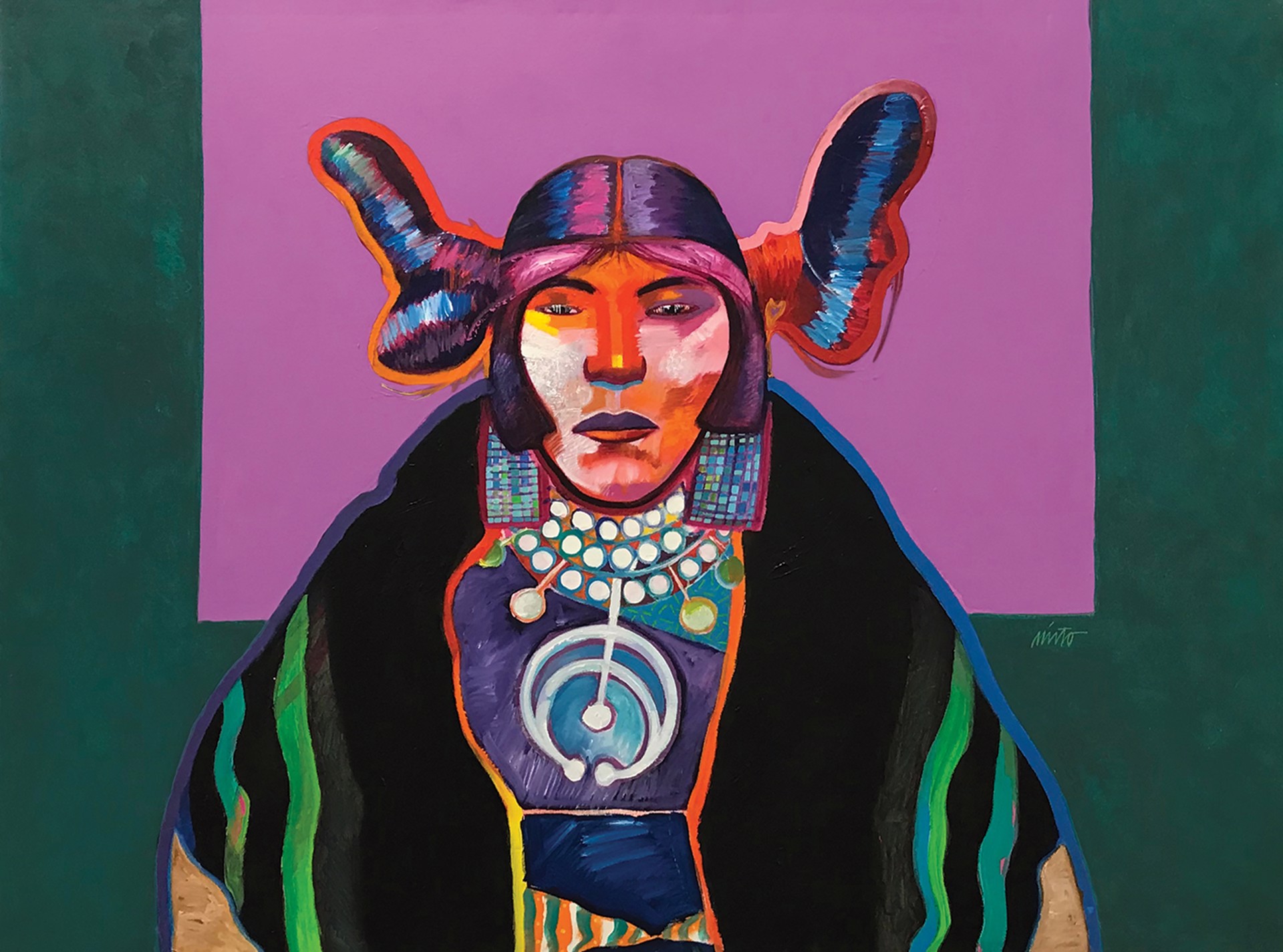 Hopi Maiden by John Nieto