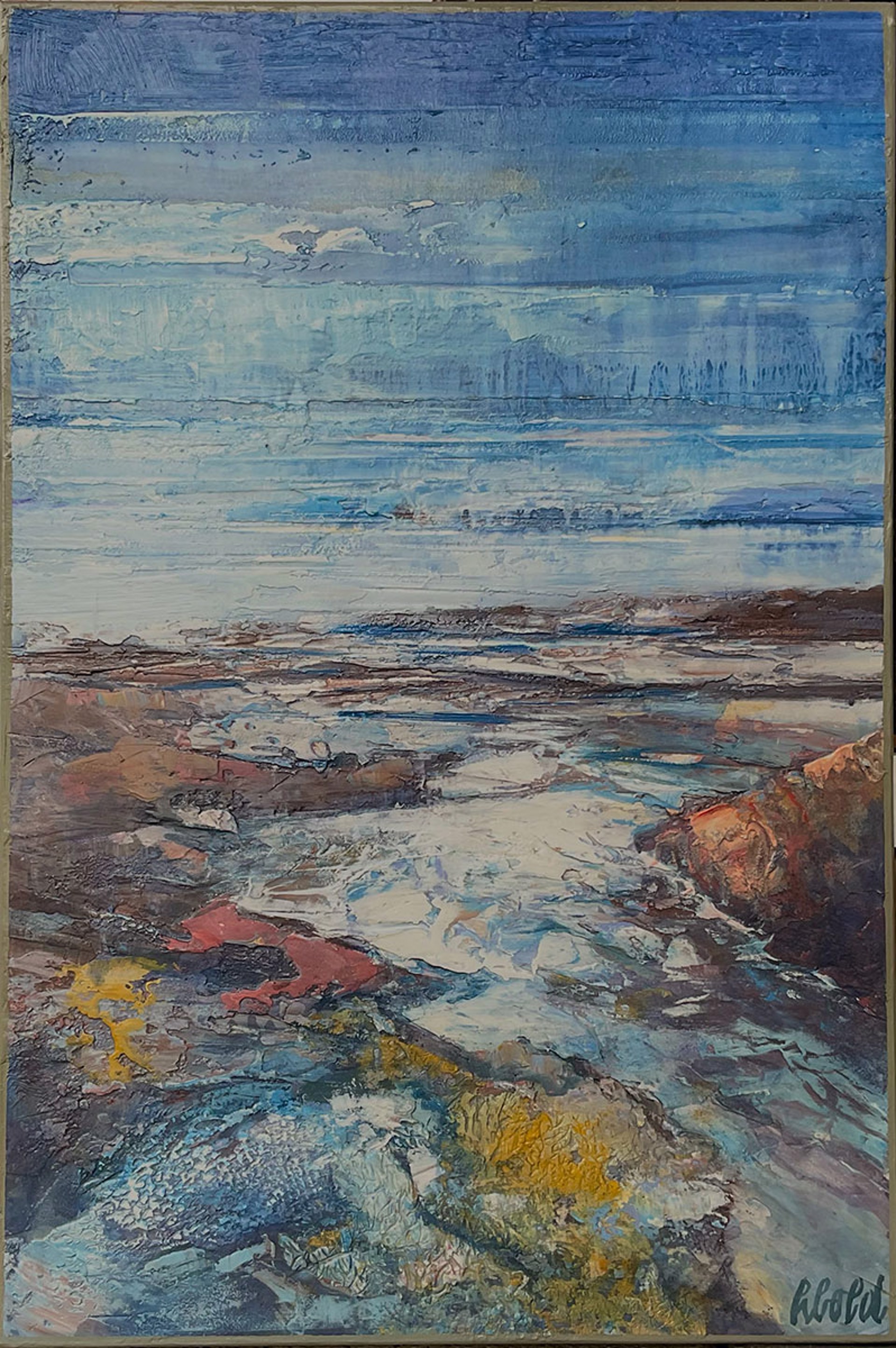 At the Coast by Hans Schiebold