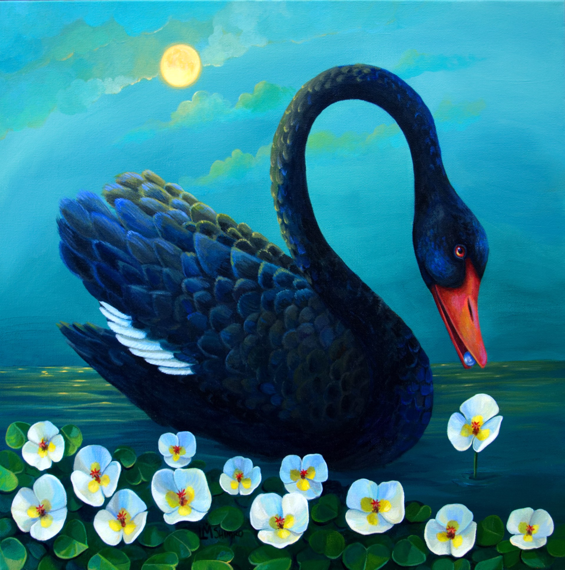 Black Swan Moon by Lisa Shimko