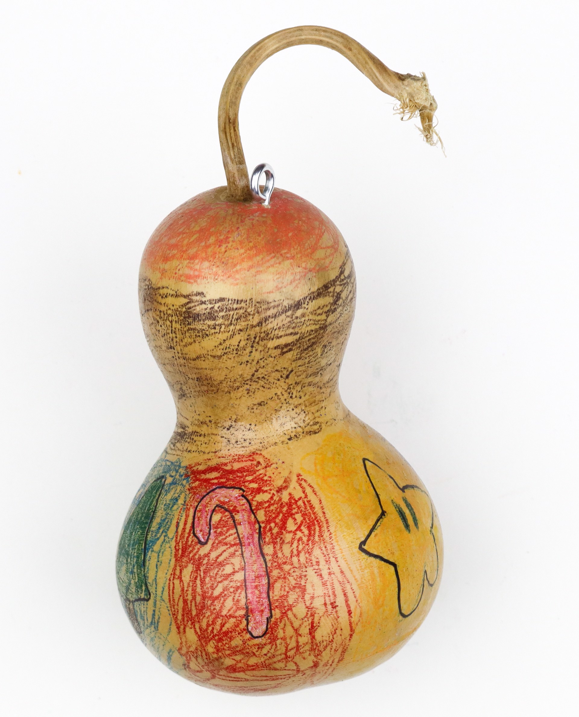 Holiday Shapes (gourd ornament) by Maurice Barnes