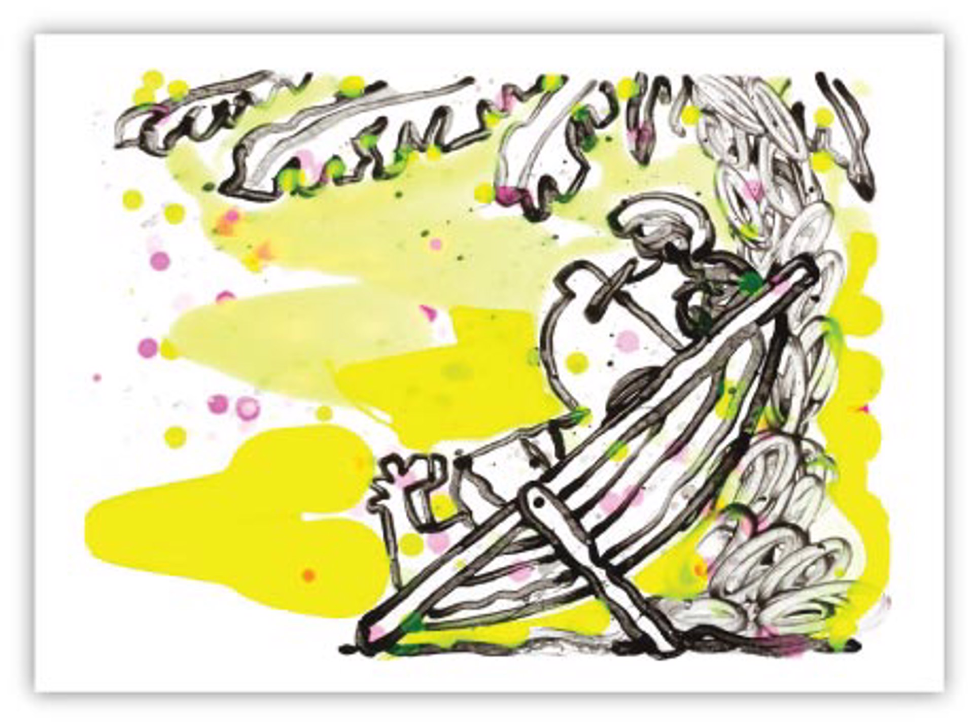 Beneath the Palms, The Chocolate Vanilla Croissant by Tom Everhart
