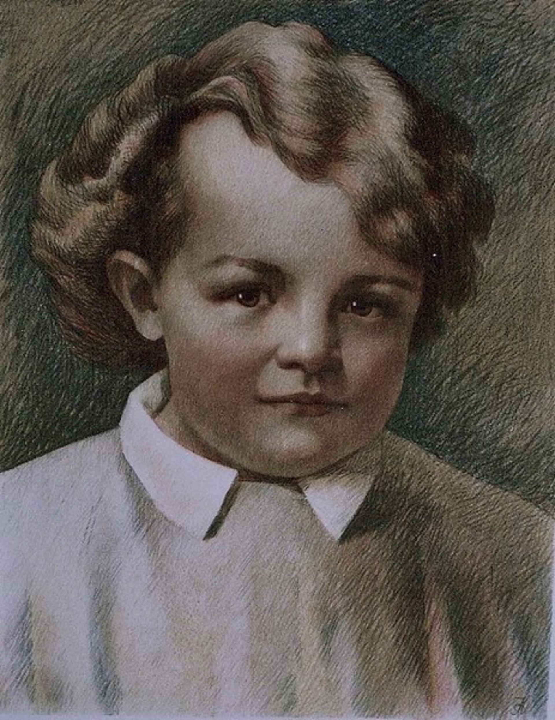 Lenin As Child by Alexander Ivanhenko