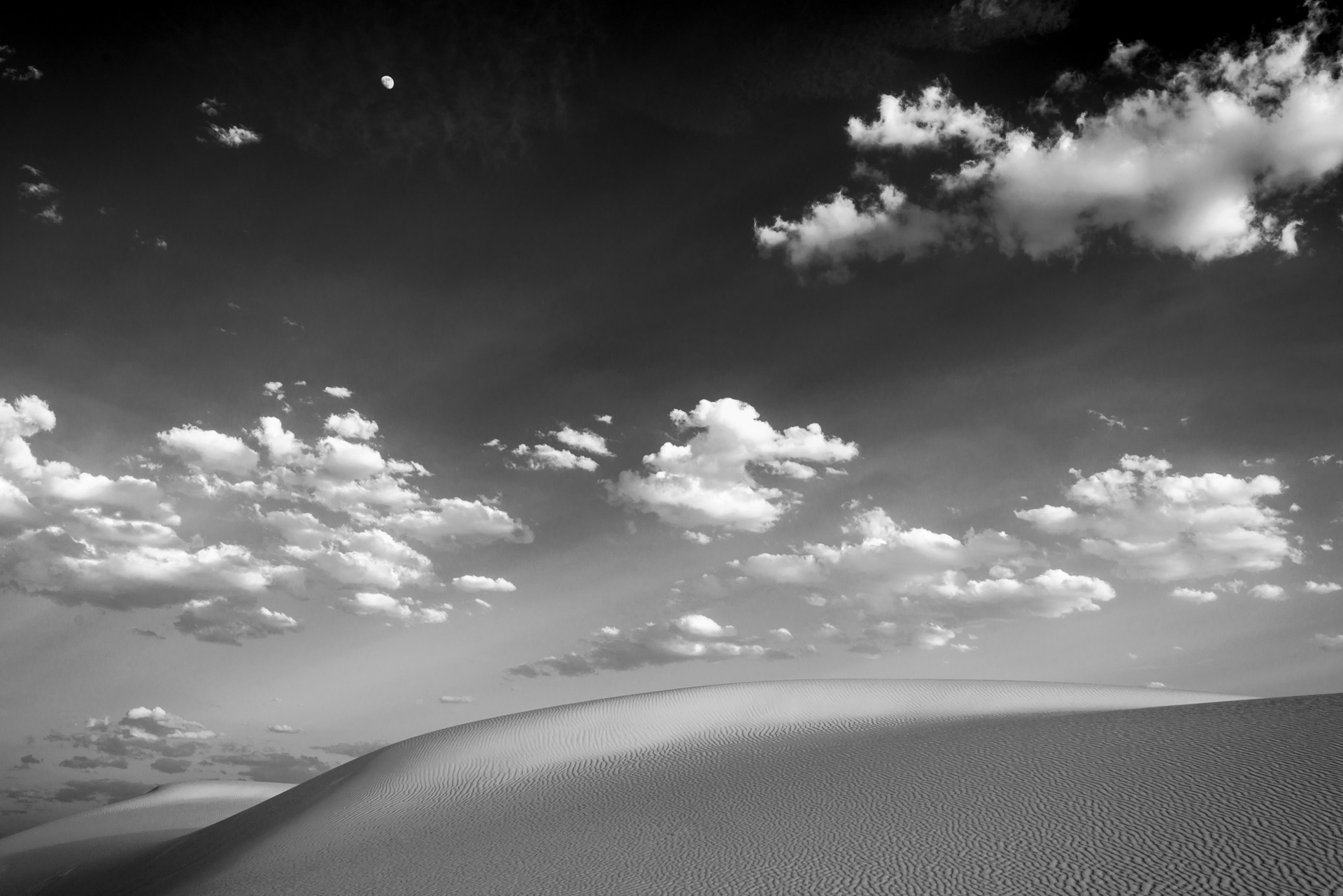 White Sands # 6 Landscape Moon Ed. 2 by Thom Jackson
