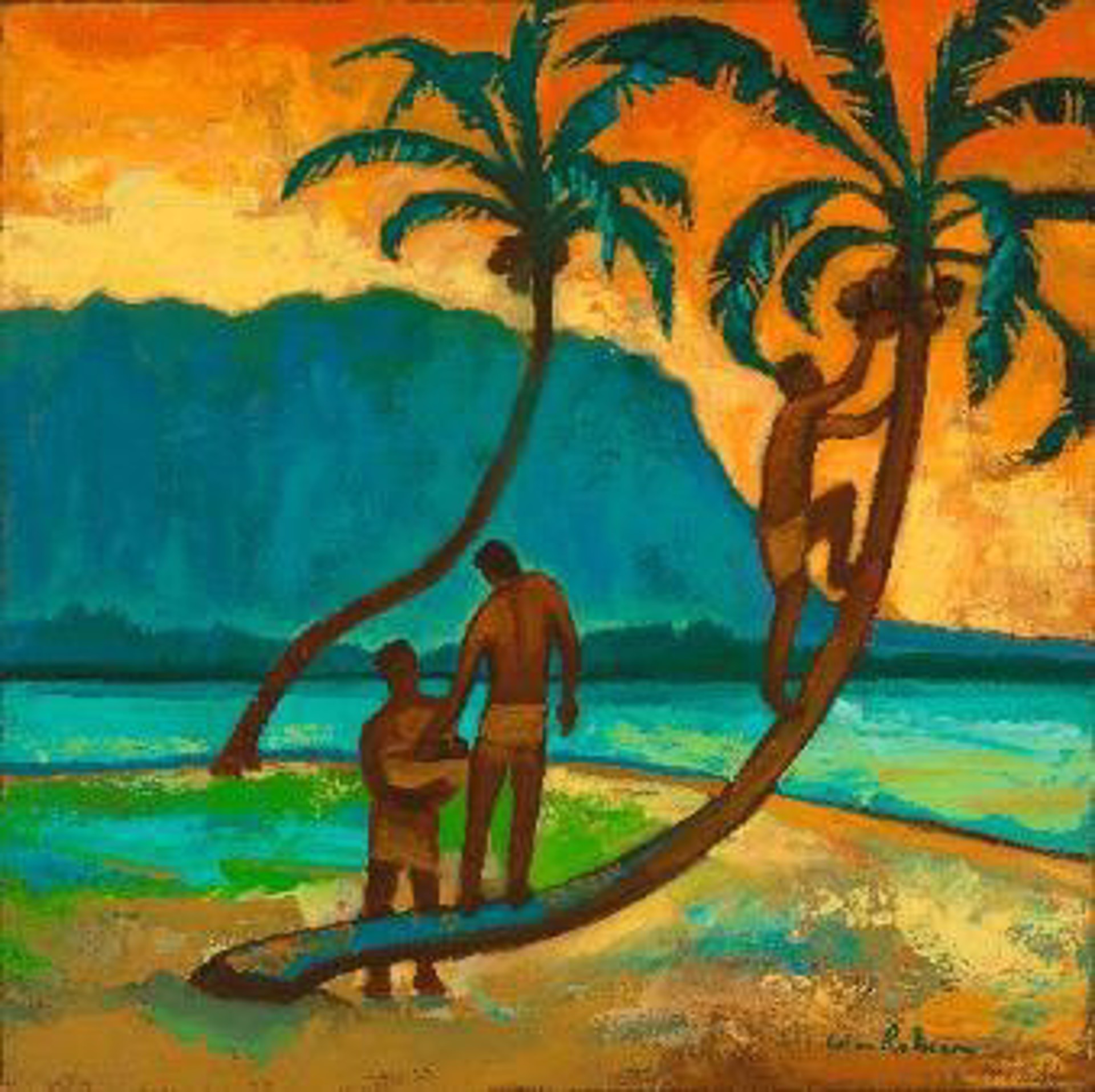 Coconut Pickers by Colin Redican