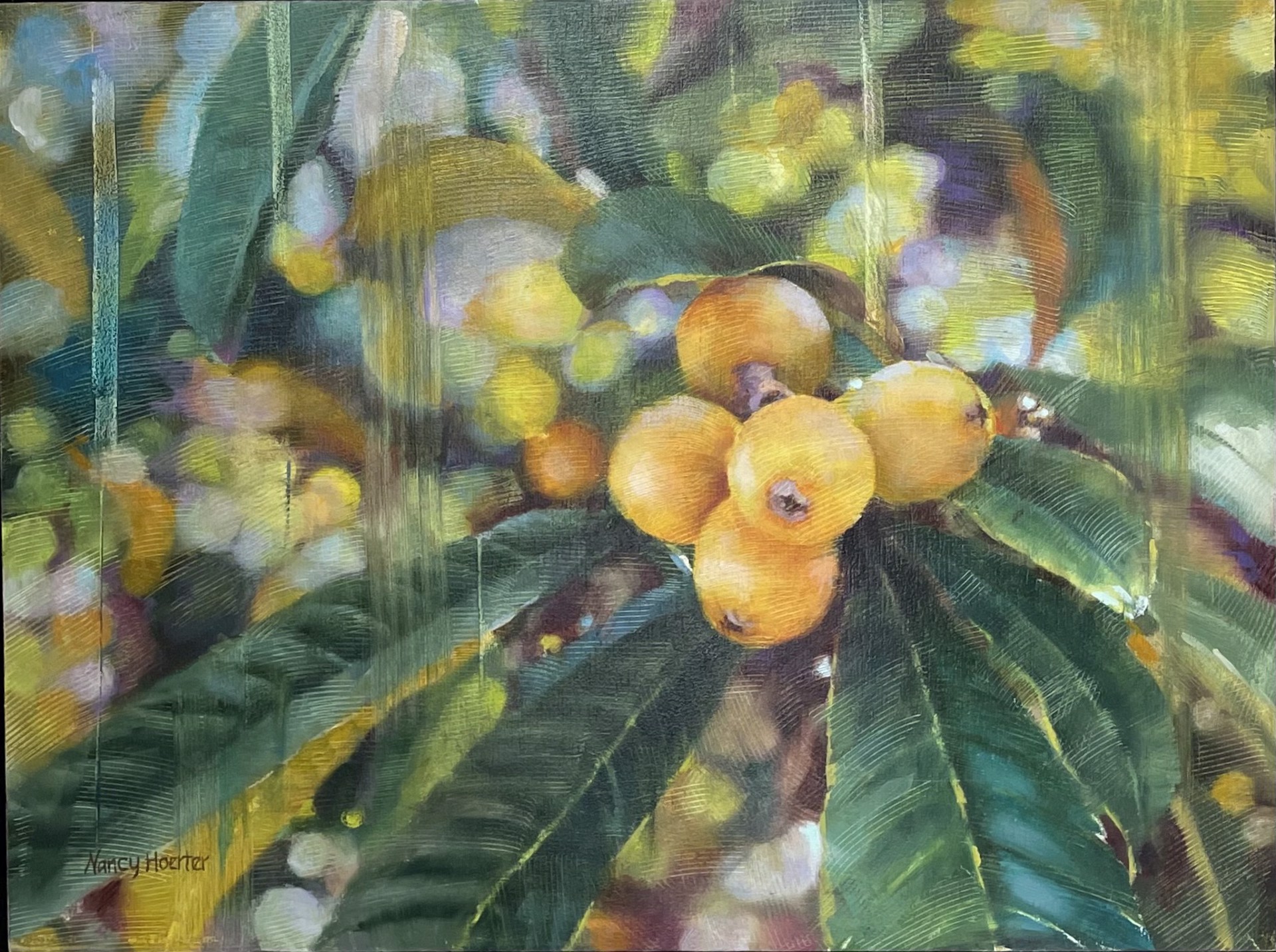 Chinese Plums by Nancy Hoerter
