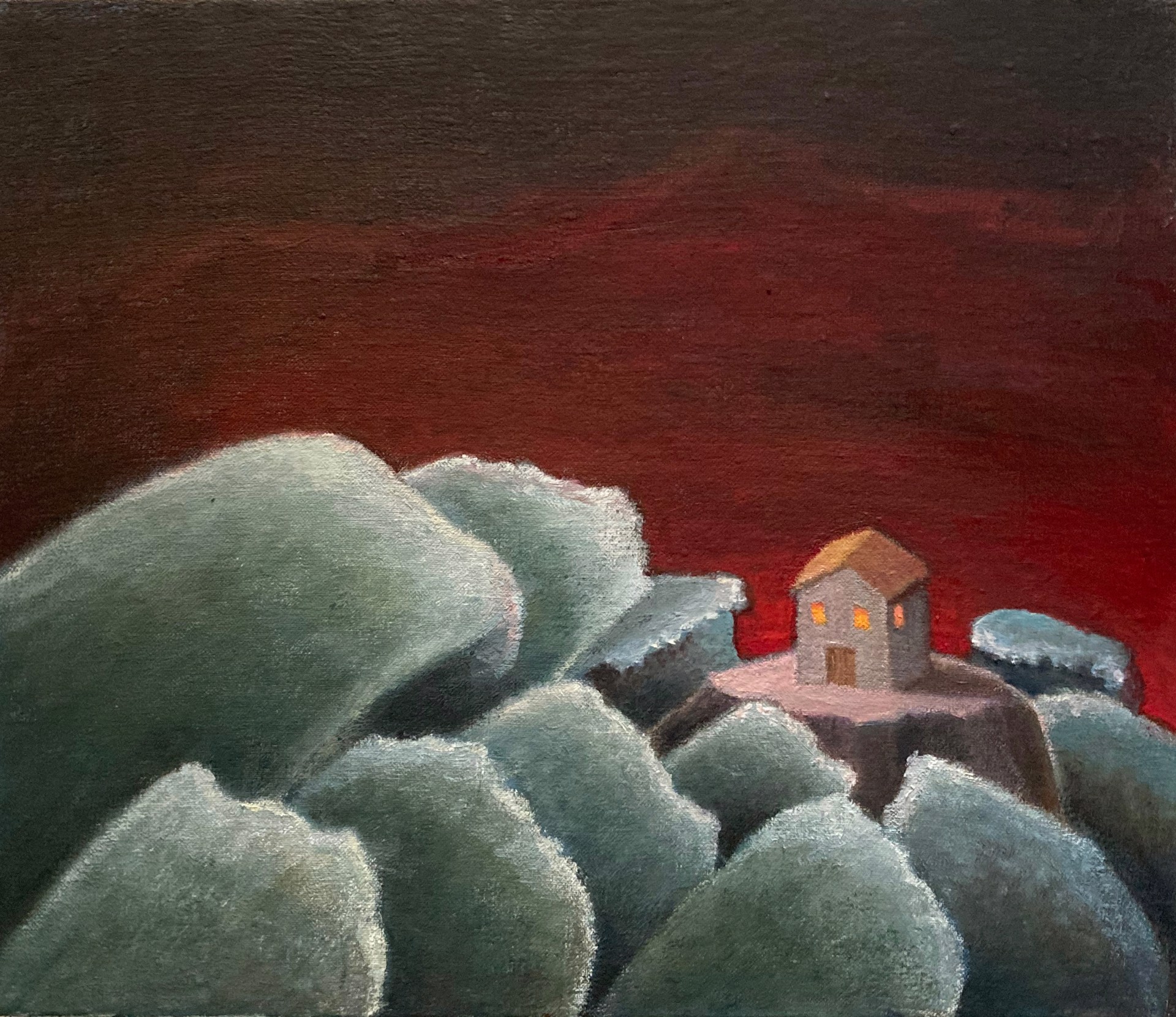 Red Sky by Stephanie Frank Sassoon
