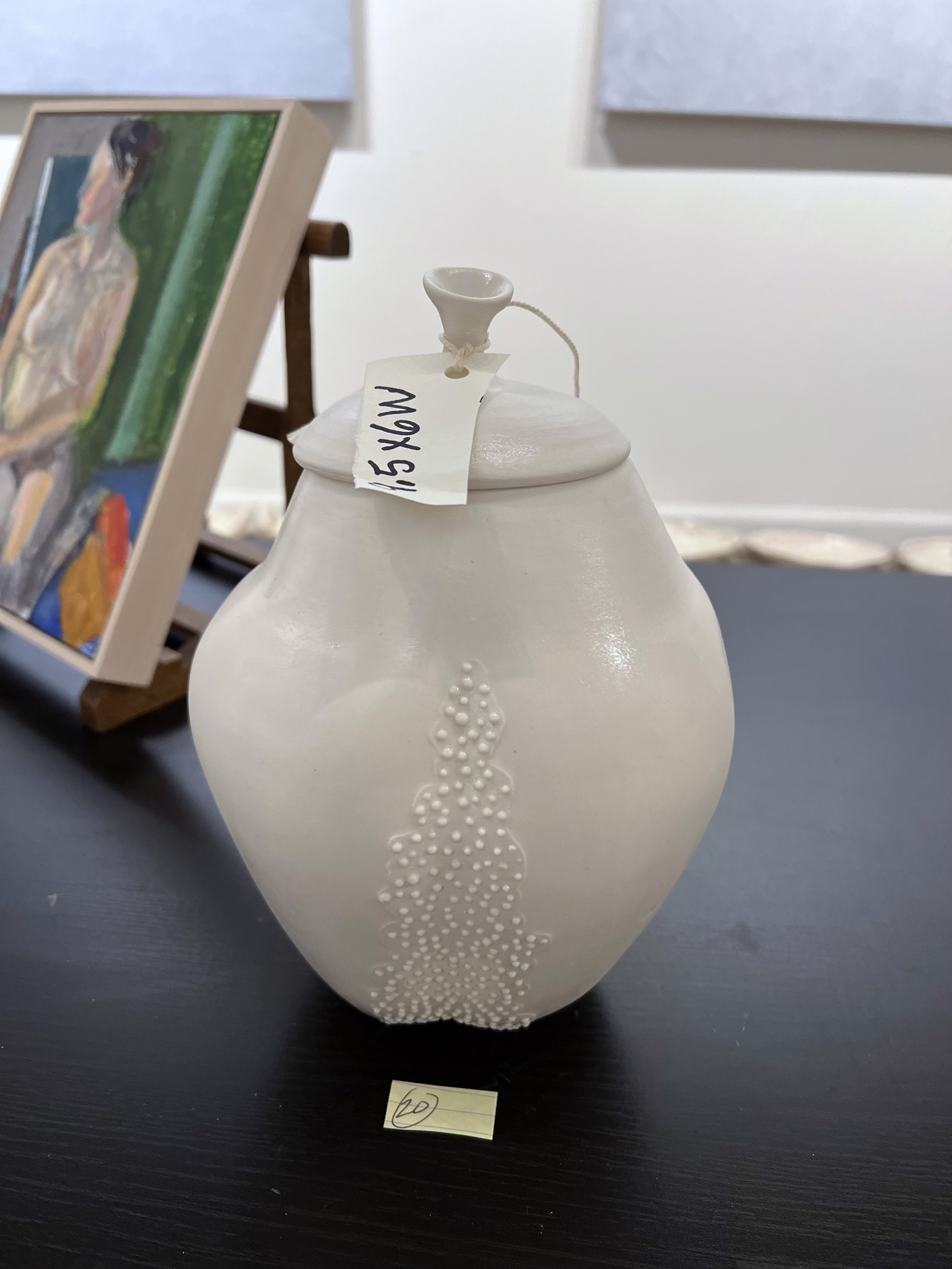 Lidded Jar 20 by Eileen Braun