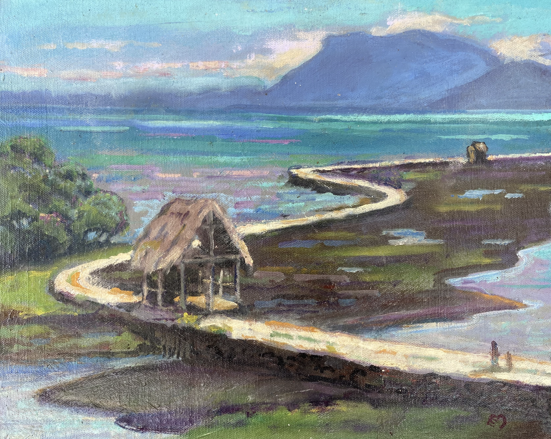 Fish Pond, Kāneʻohe by Dennis Morton