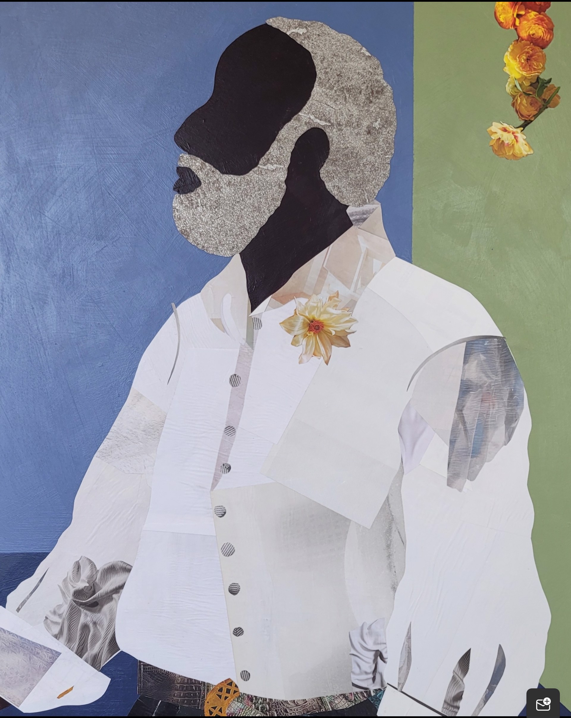 Men In White Shirts 3 by Candace Hunter