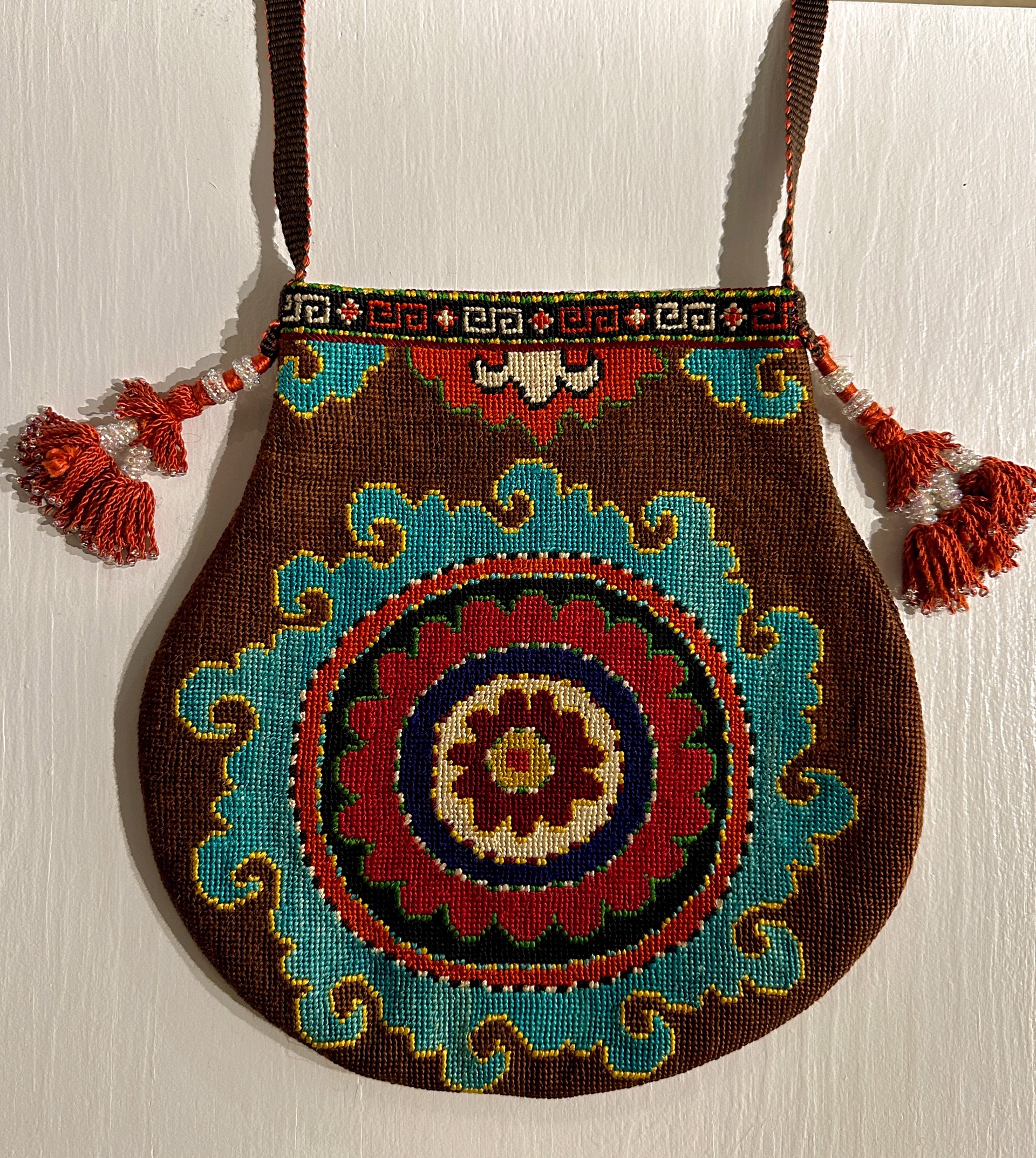 Silk Treasure Bag by Gulnora Odilova