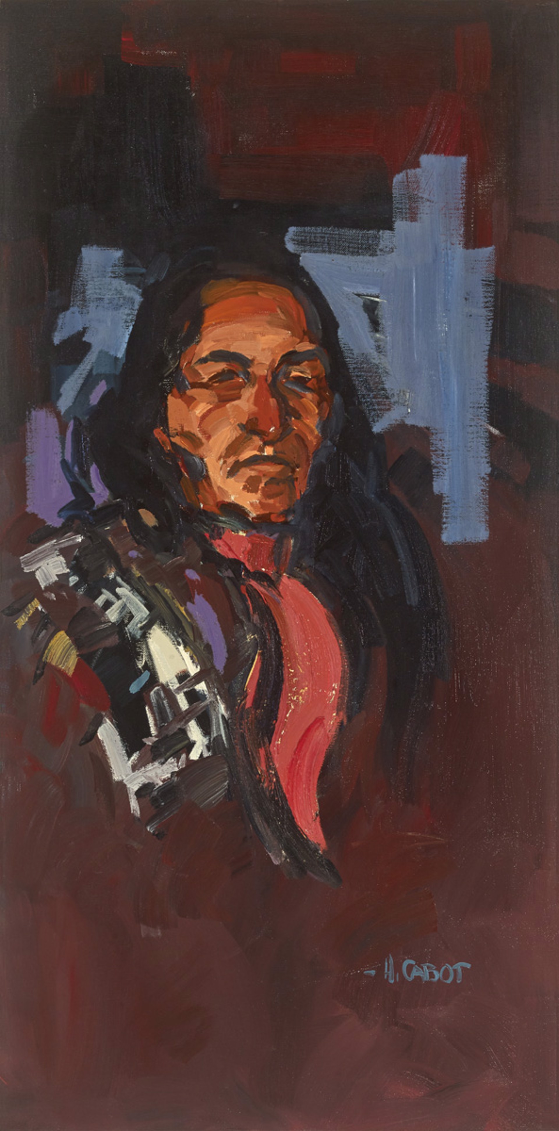 Grandfather Ceremonial Gear..Joseph Longstride..Navajo by Originals Hugh Cabot