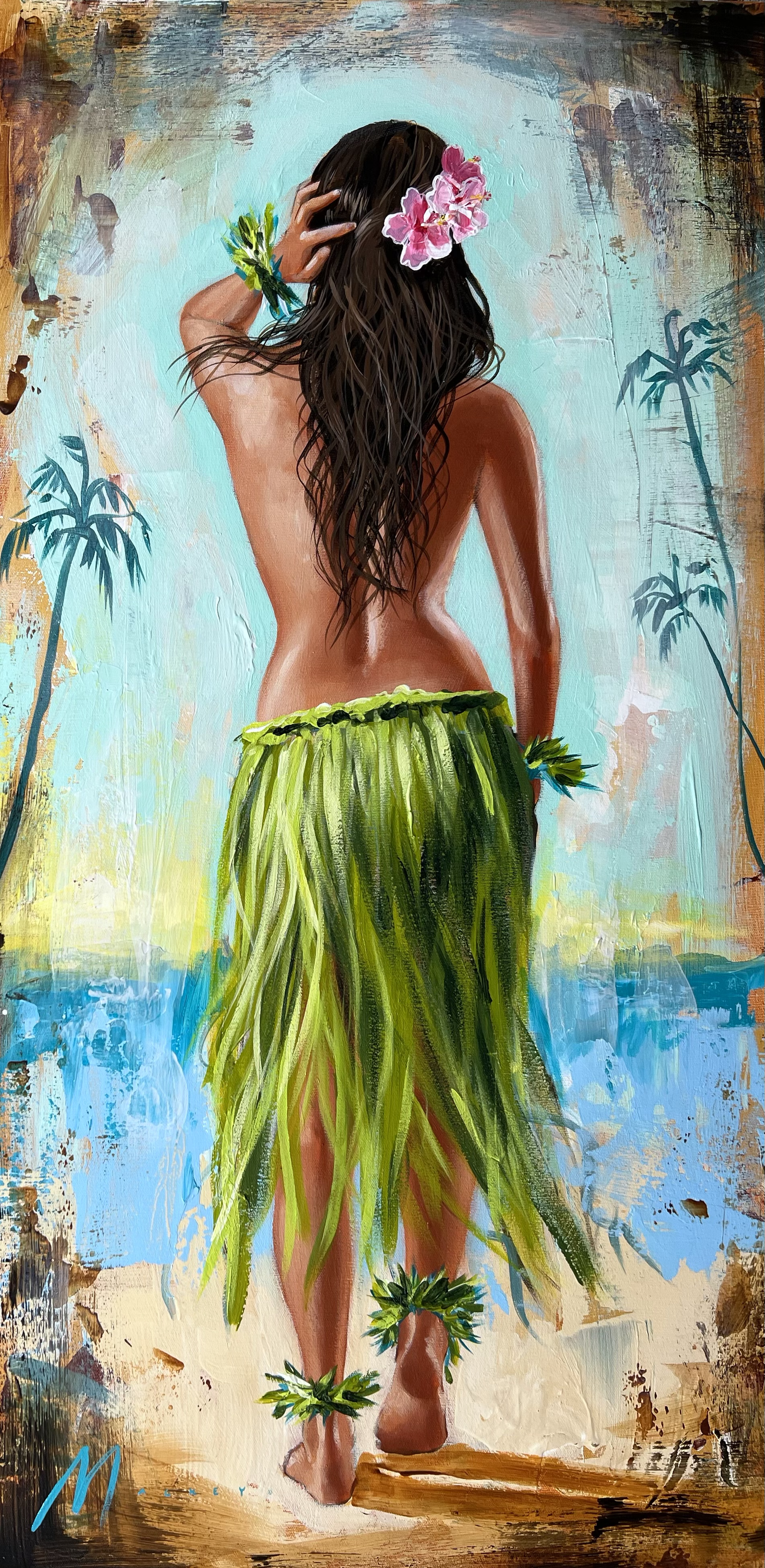 Palm Hula by Shawn Mackey
