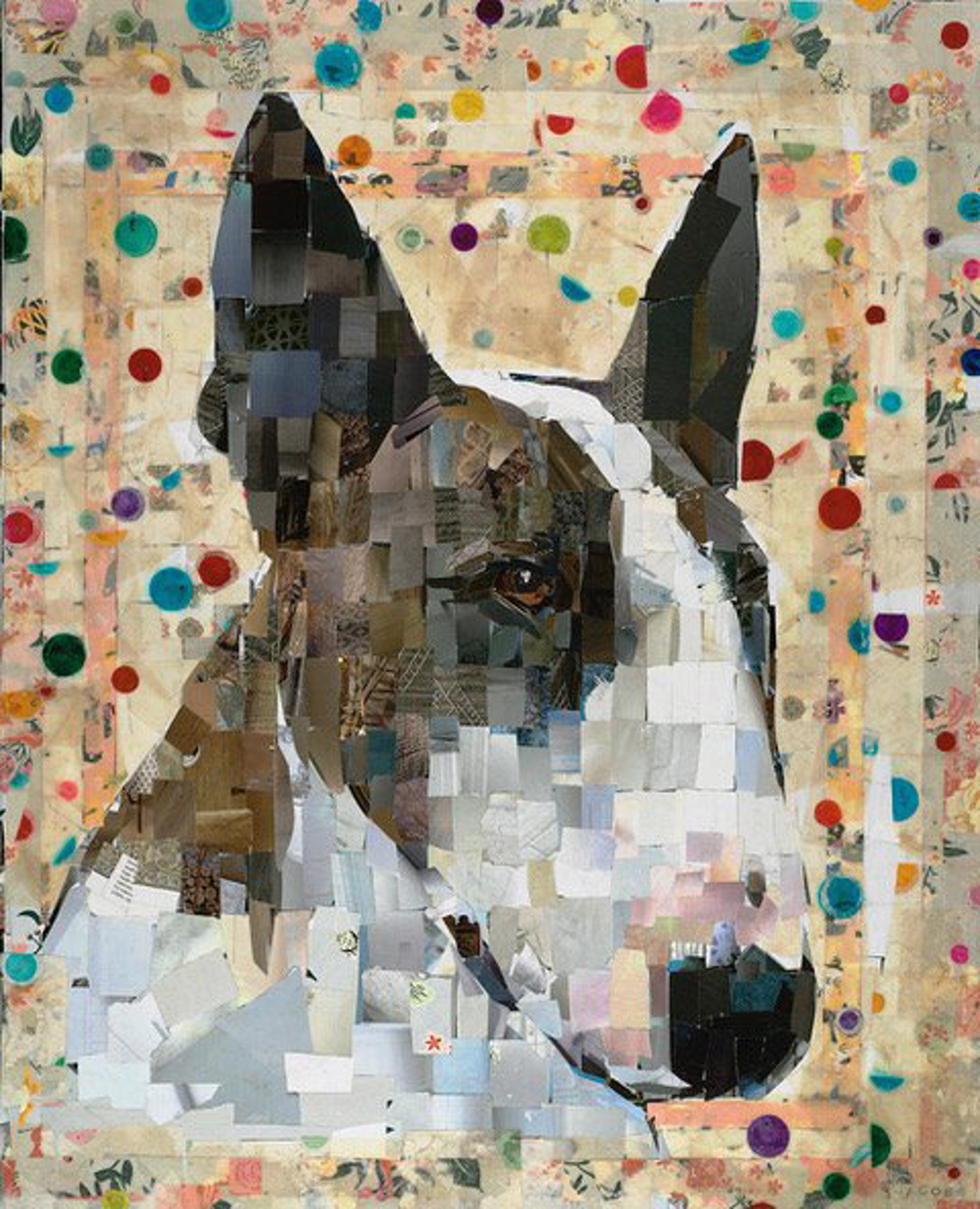 Neville The Bull Terrier by Samuel Price