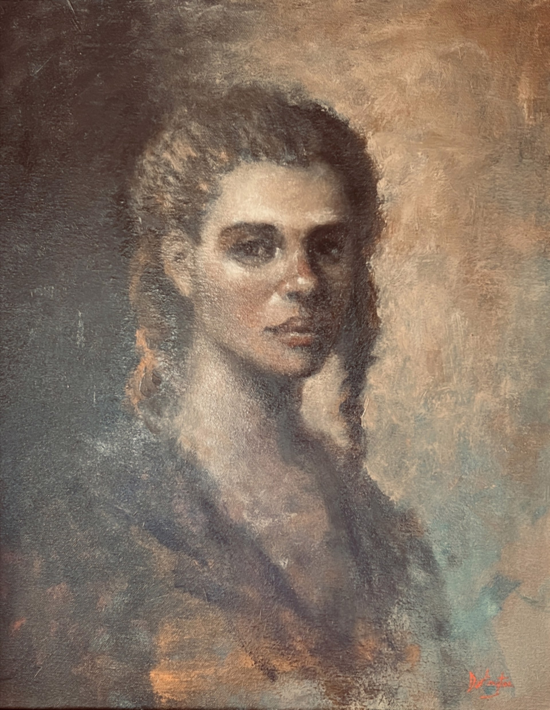 A Portrait in Black and Umber by Jim Darlington