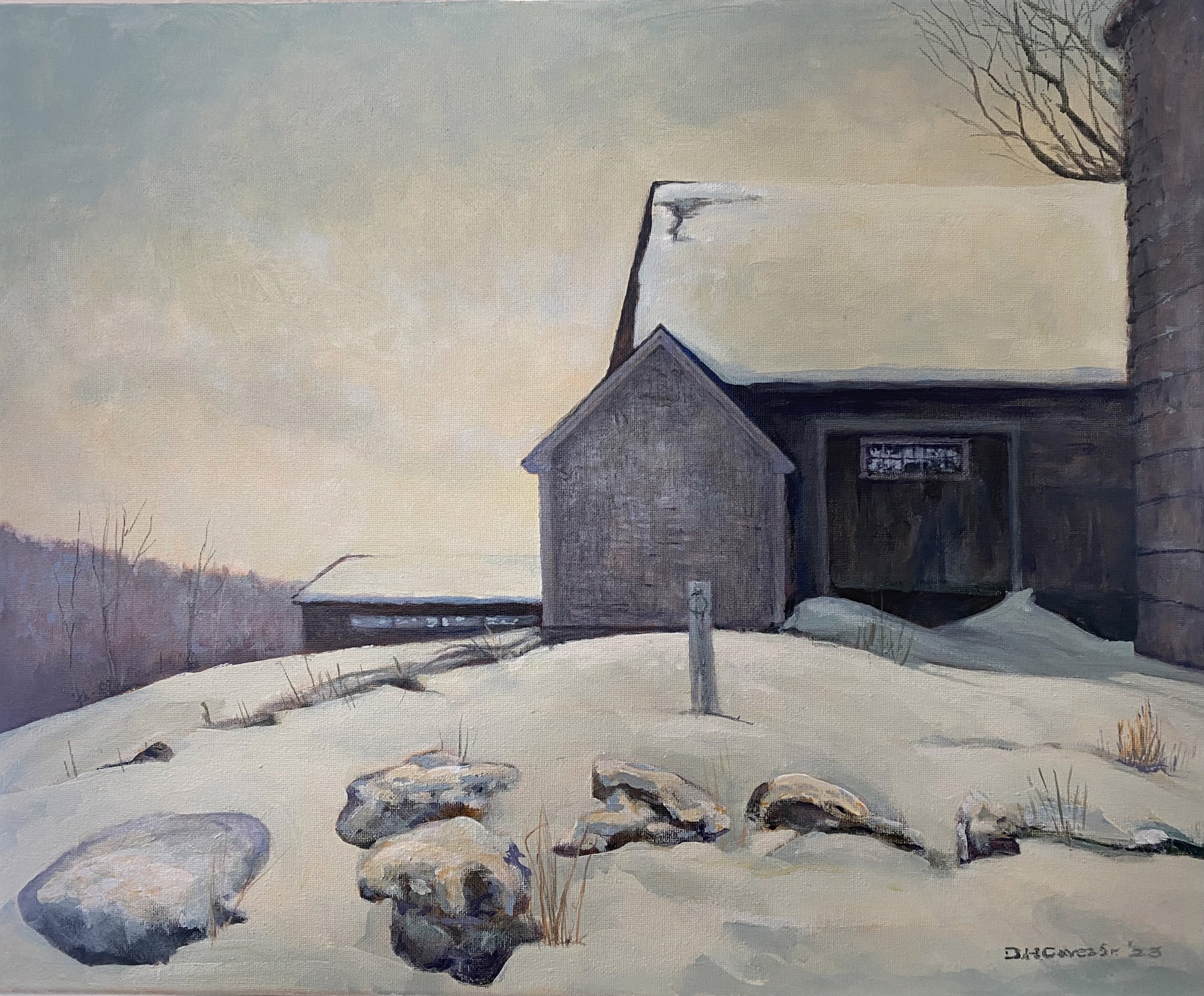 Crocker's Barn by Douglas H. Caves Sr.