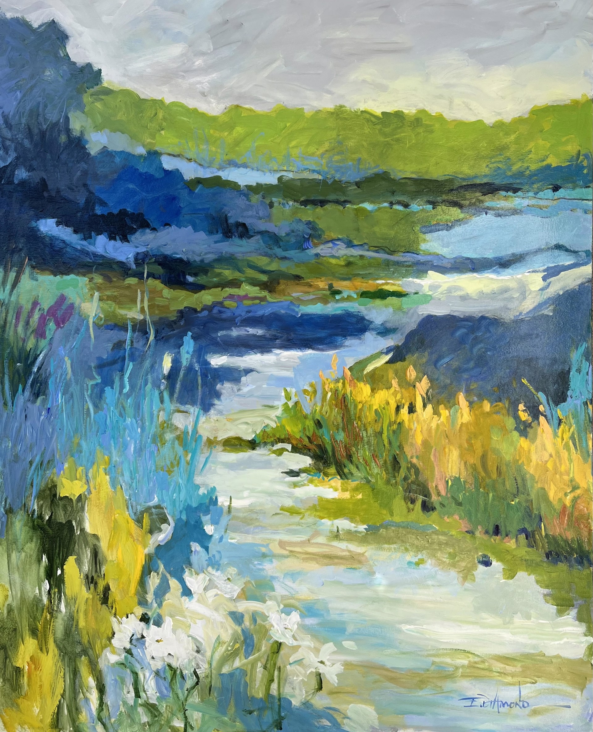 Tributary to the St Johns River by Ellen Diamond