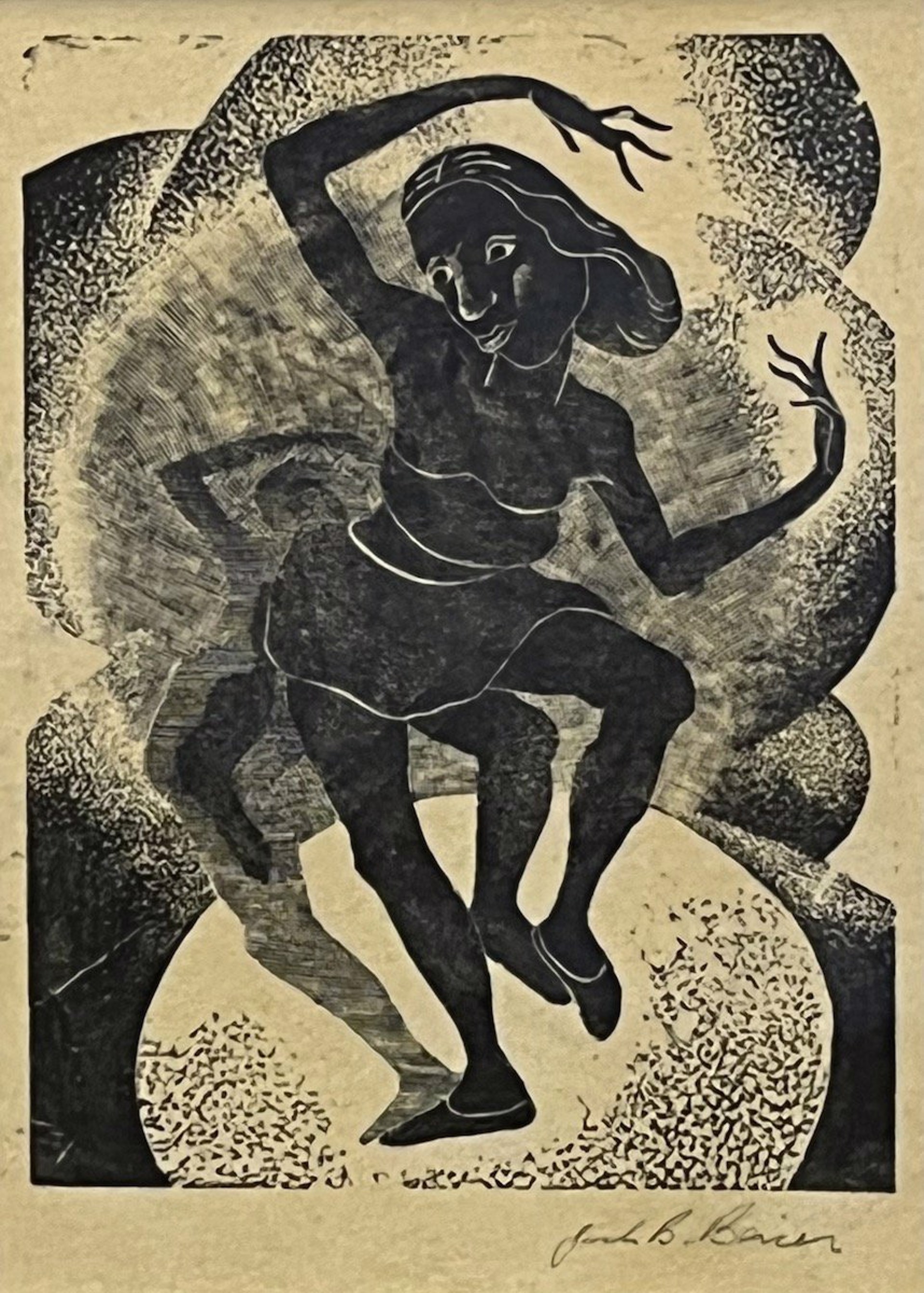 Dancer, 1949 by Jack Bevier