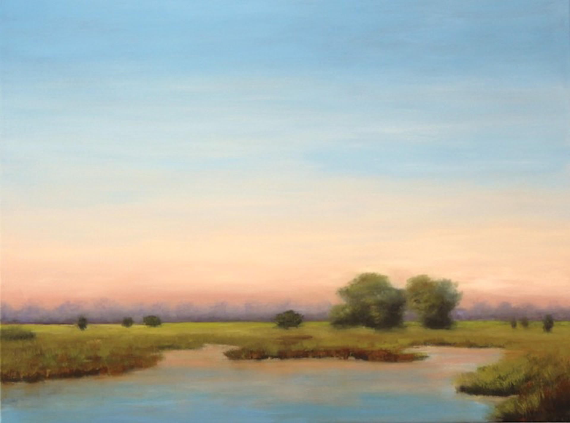 Marsh at Dusk by Jamie Kirkland